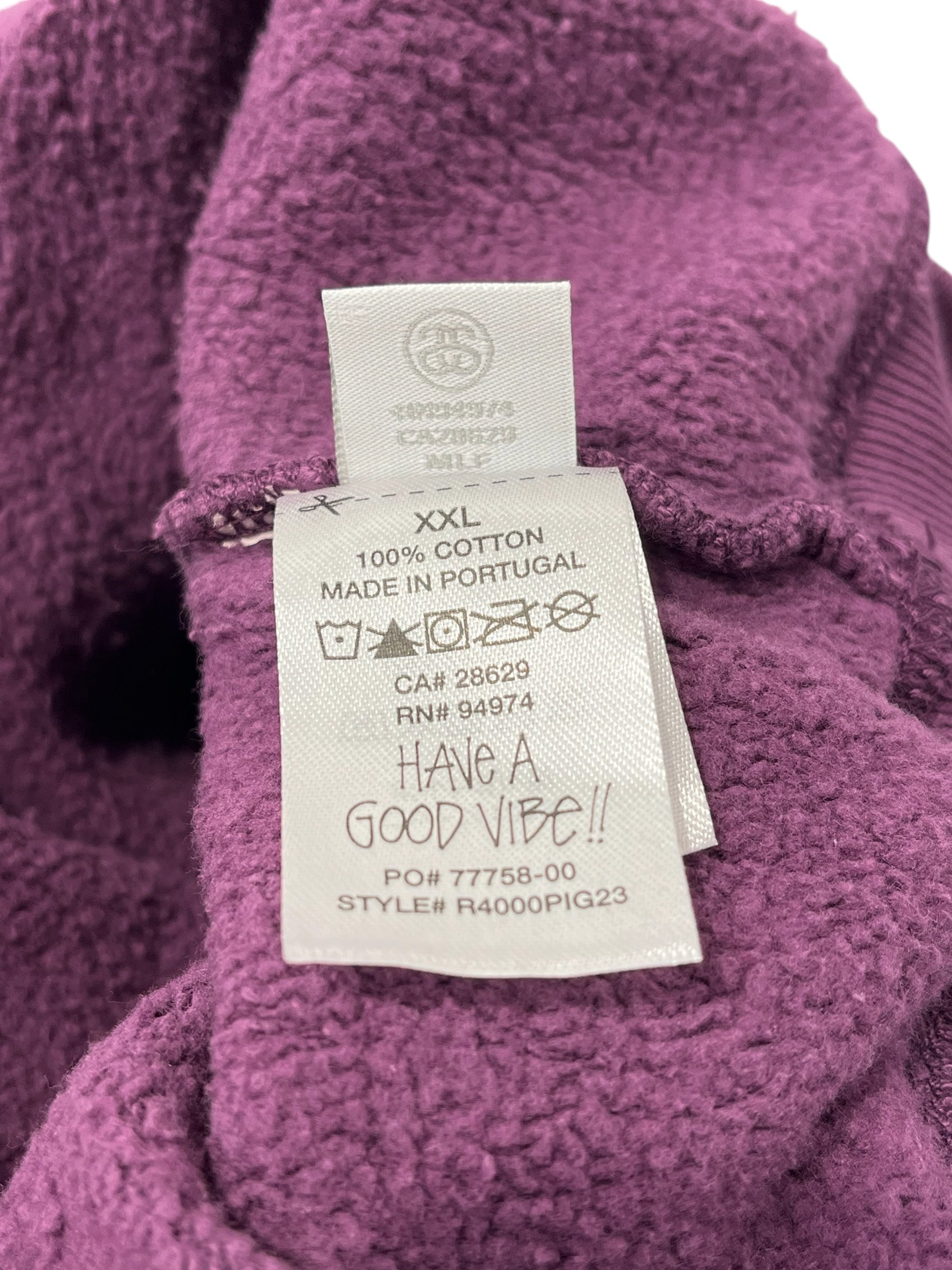 STUSSY/Hoodie/XXL/Cotton/PPL/NY EXCLUSIVE HOODIE PURPLE view 5