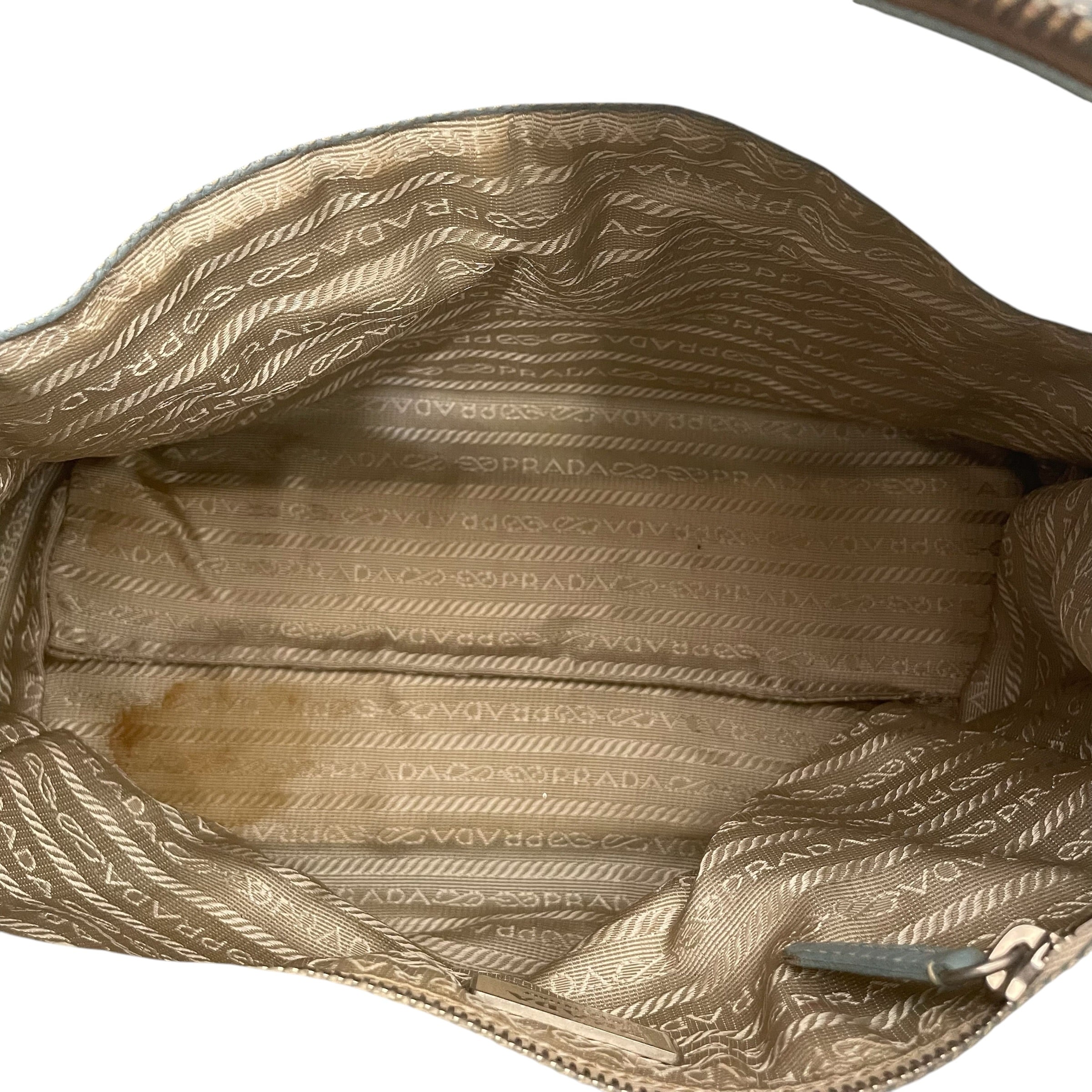 PRADA/Hand Bag/Leather/BLU/vitello diano view 5