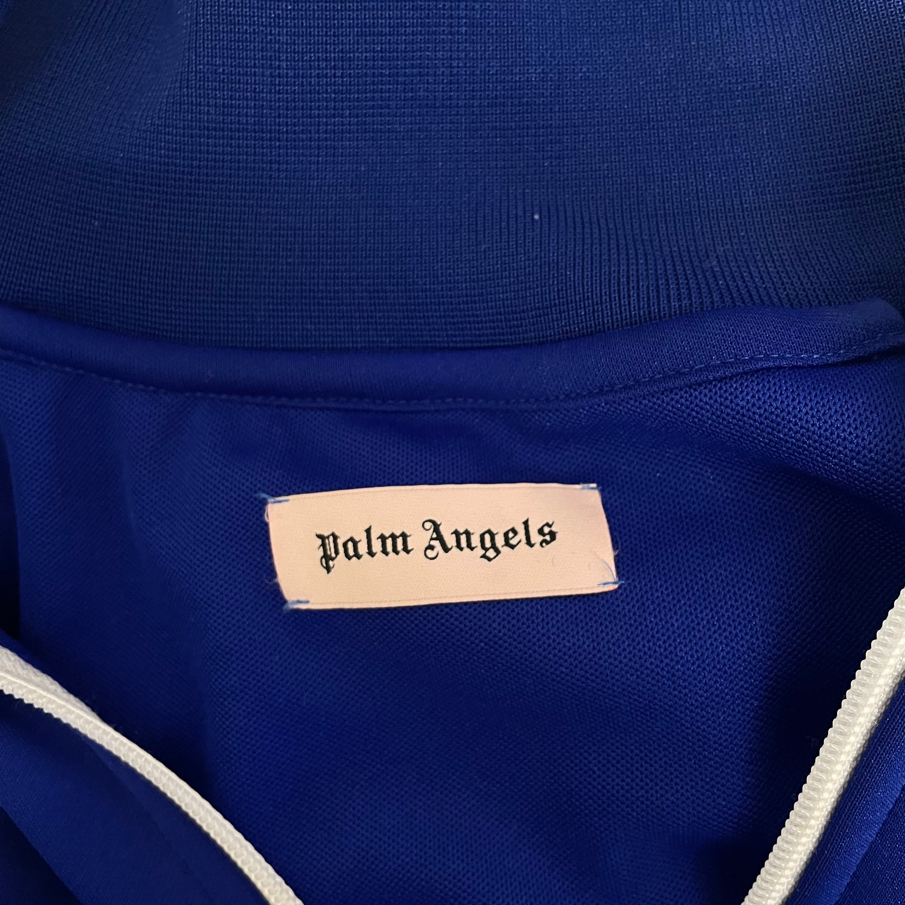 Palm Angels/Sweatshirt/XL/Graphic/Polyester/BLU/Bomber Track Jacket view 3