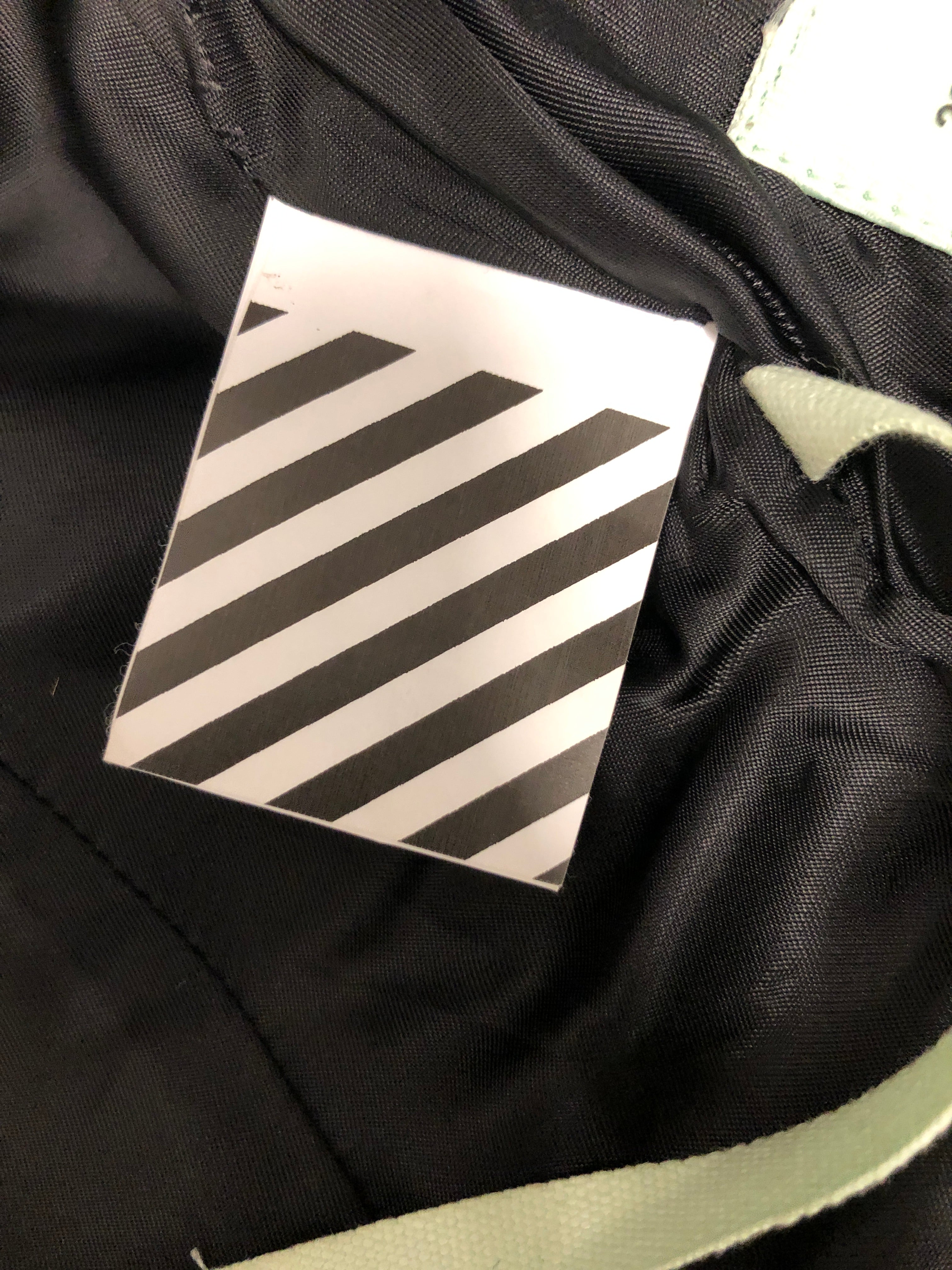 OFF-WHITE/Leather Jkt/M/Leather/BLK/Off-White O Ring Zippers view 5