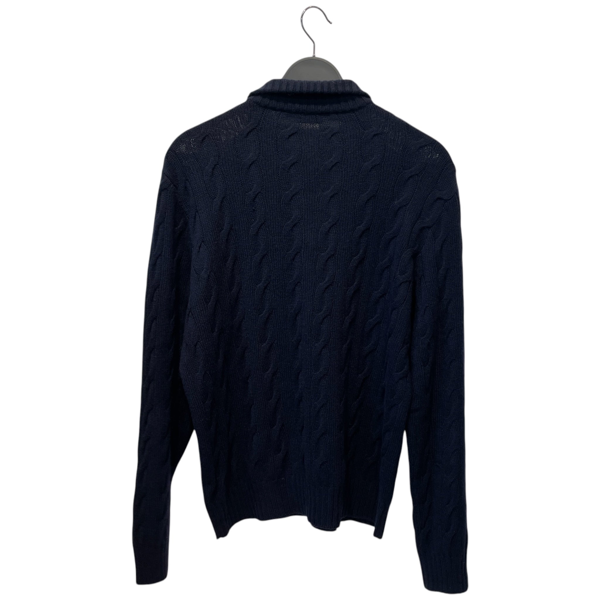 RALPH LAUREN PURPLE LABEL/Blouson/XL/Cashmere/NVY/Quarter Zip view 2