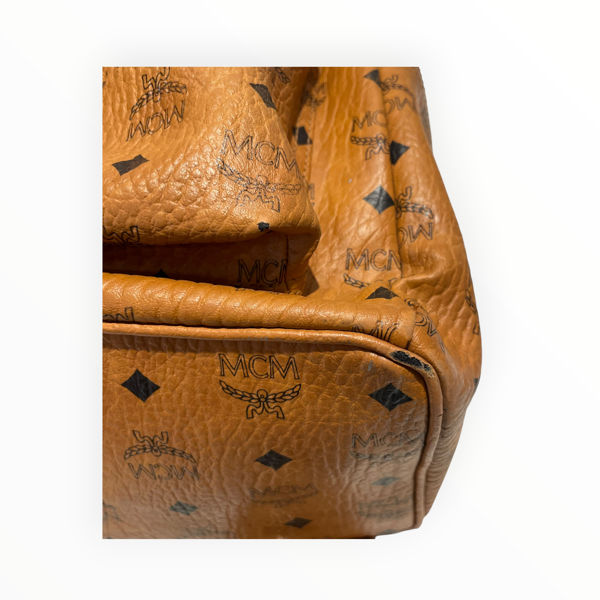MCM/Backpack/Monogram/Leather/CML/Visetos Monogram Backpack view 15