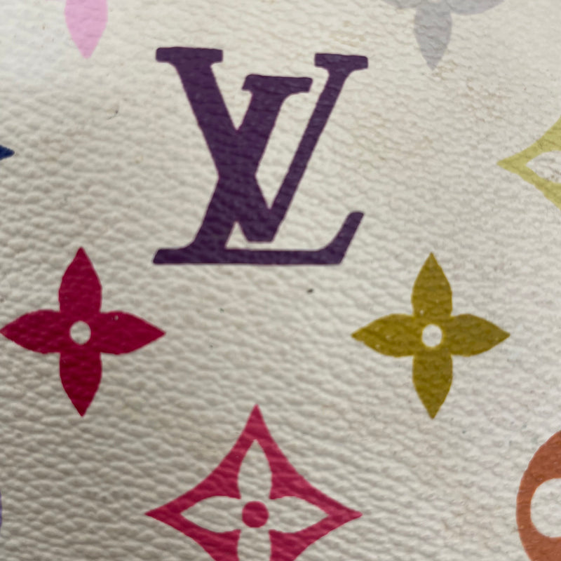 LOUIS VUITTON/Hand Bag/Monogram/Leather/WHT/Trouville Multicolore