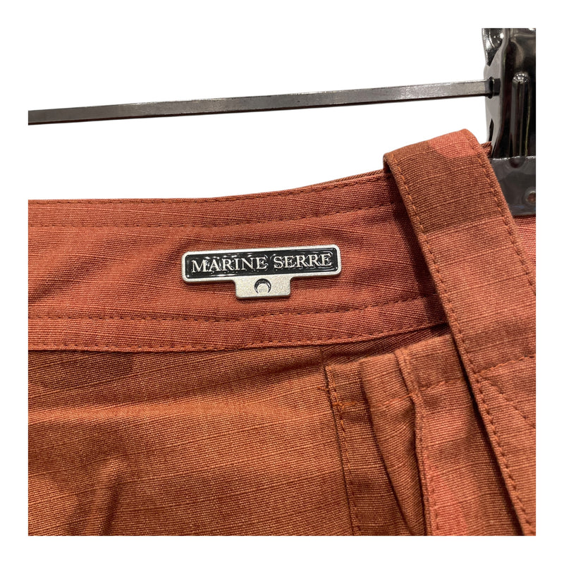MARINE SERRE/Cargo Pants/S/Cotton/ORN/Camouflage/DESERT UNIFORM