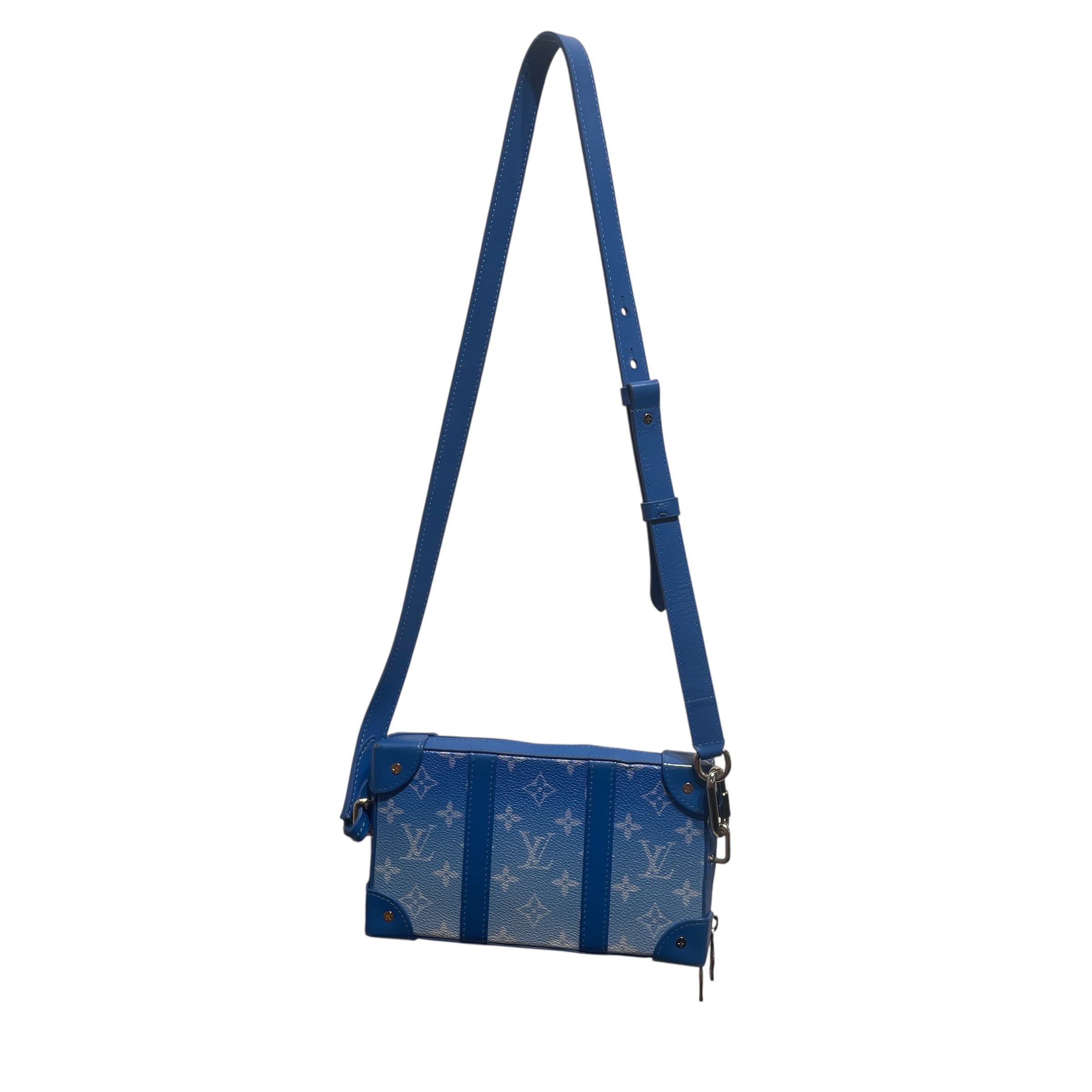 LOUIS VUITTON/Cross Body Bag/Monogram/Leather/BLU/Virgil Clouds view 2