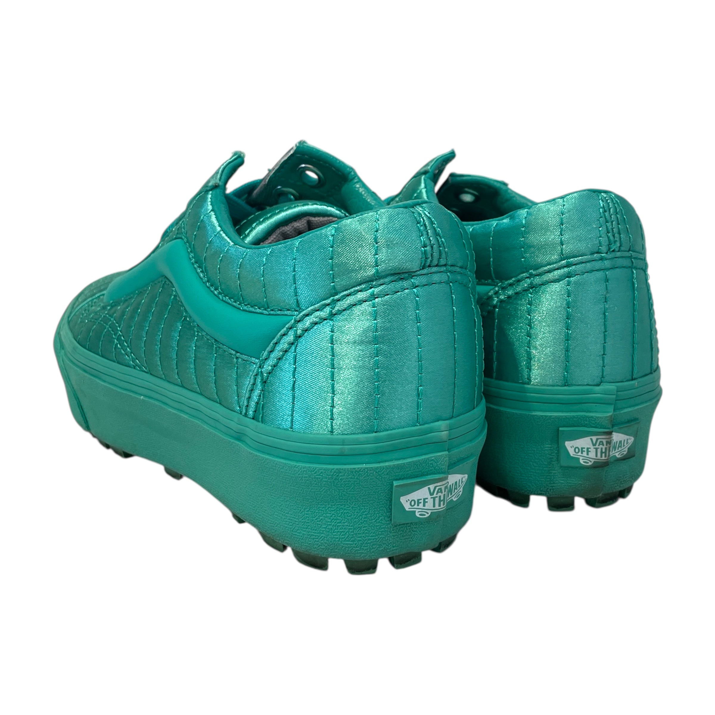 OPENING CEREMONY/VANS/Low-Sneakers/US 7/GRN/Satin Quilting view 2