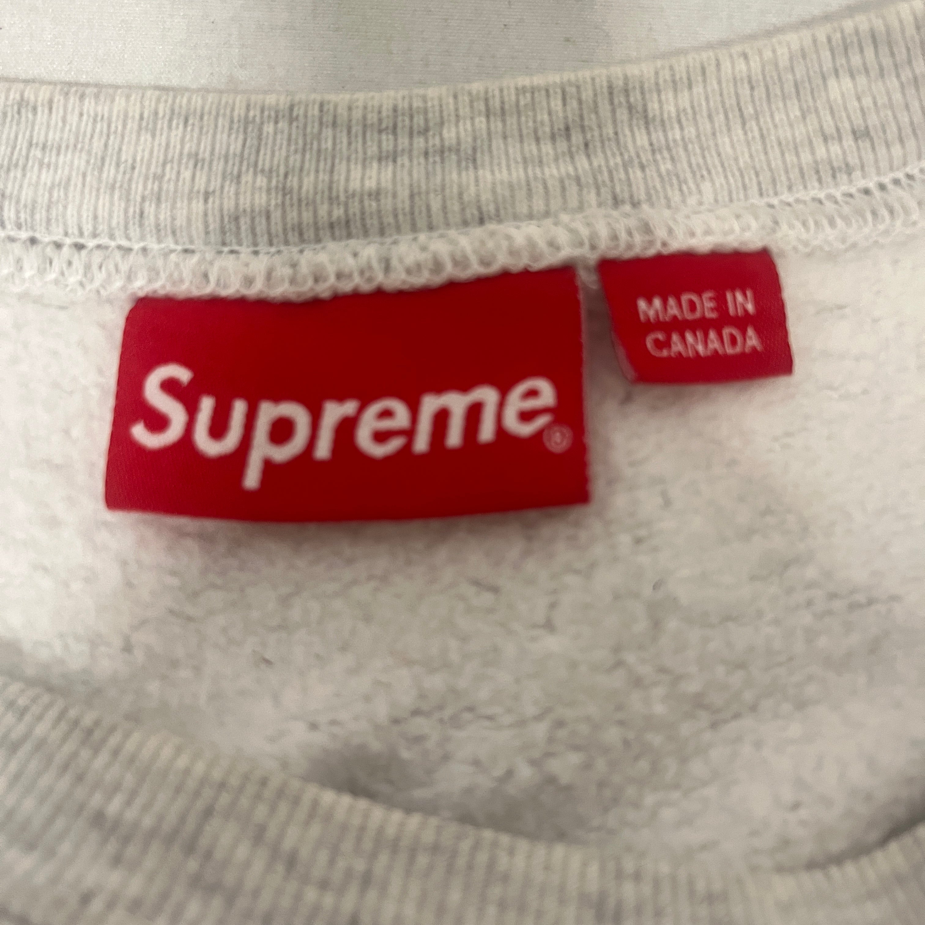 Supreme/Sweatshirt/M/Graphic/Cotton/GRY/Fvck You graphic - RN 101837 view 3