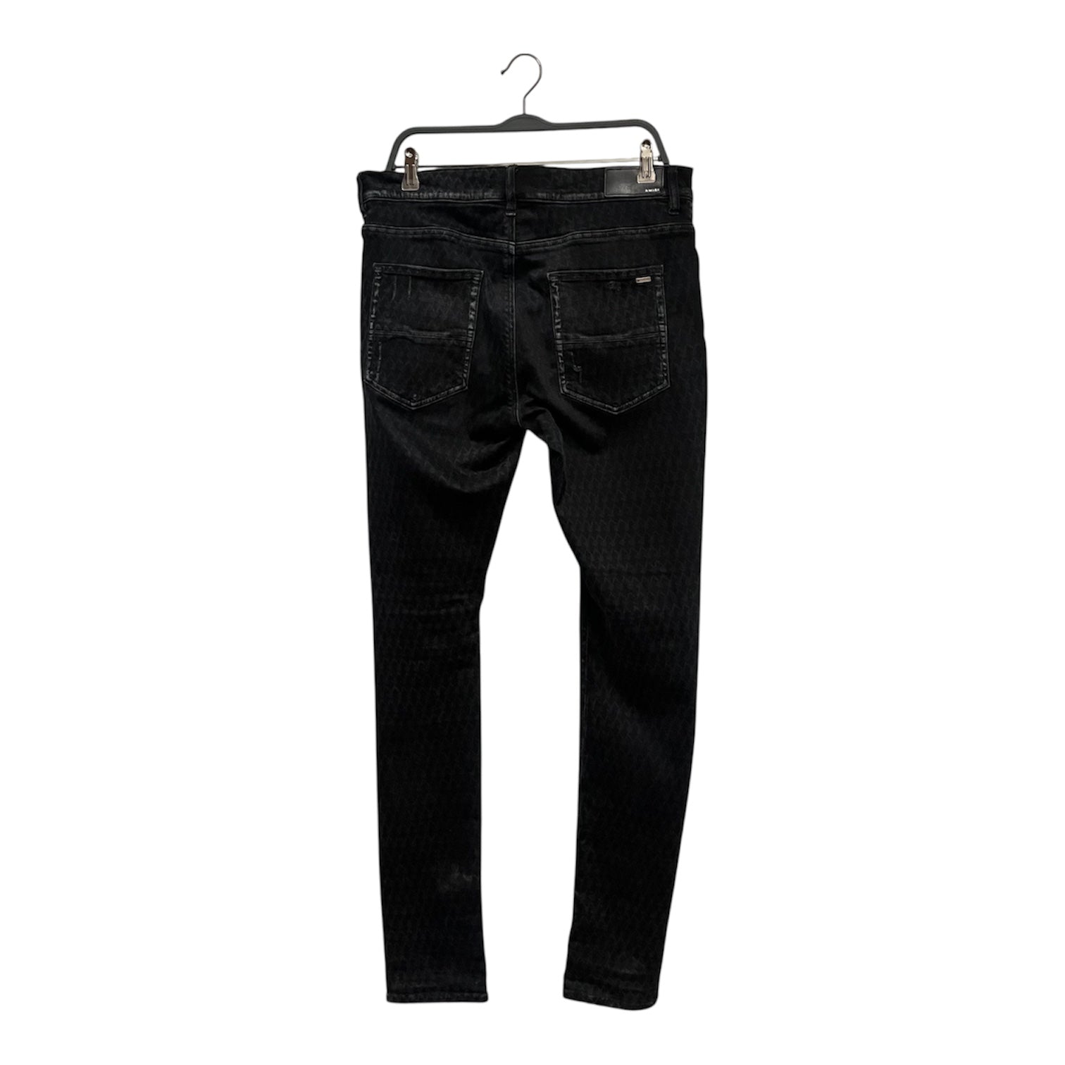 AMIRI/Skinny Pants/34/Cotton/BLK/PLAYBOY view 2