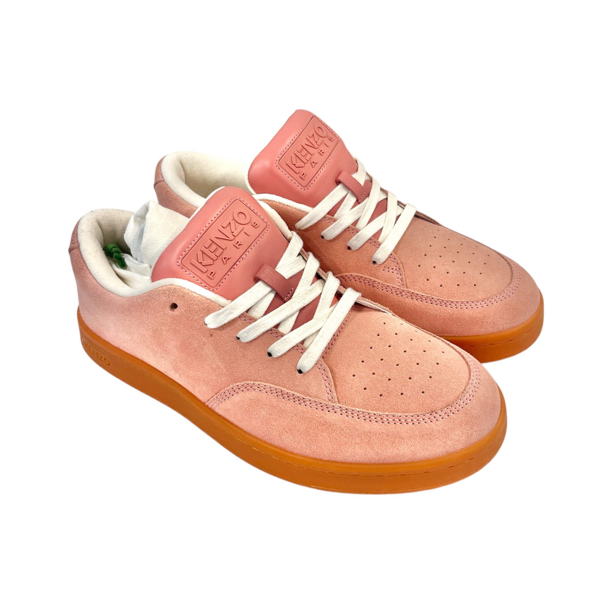 KENZO/Low-Sneakers/US 8.5/Border/Suede/PNK/Dome Skate Sneakers view 1