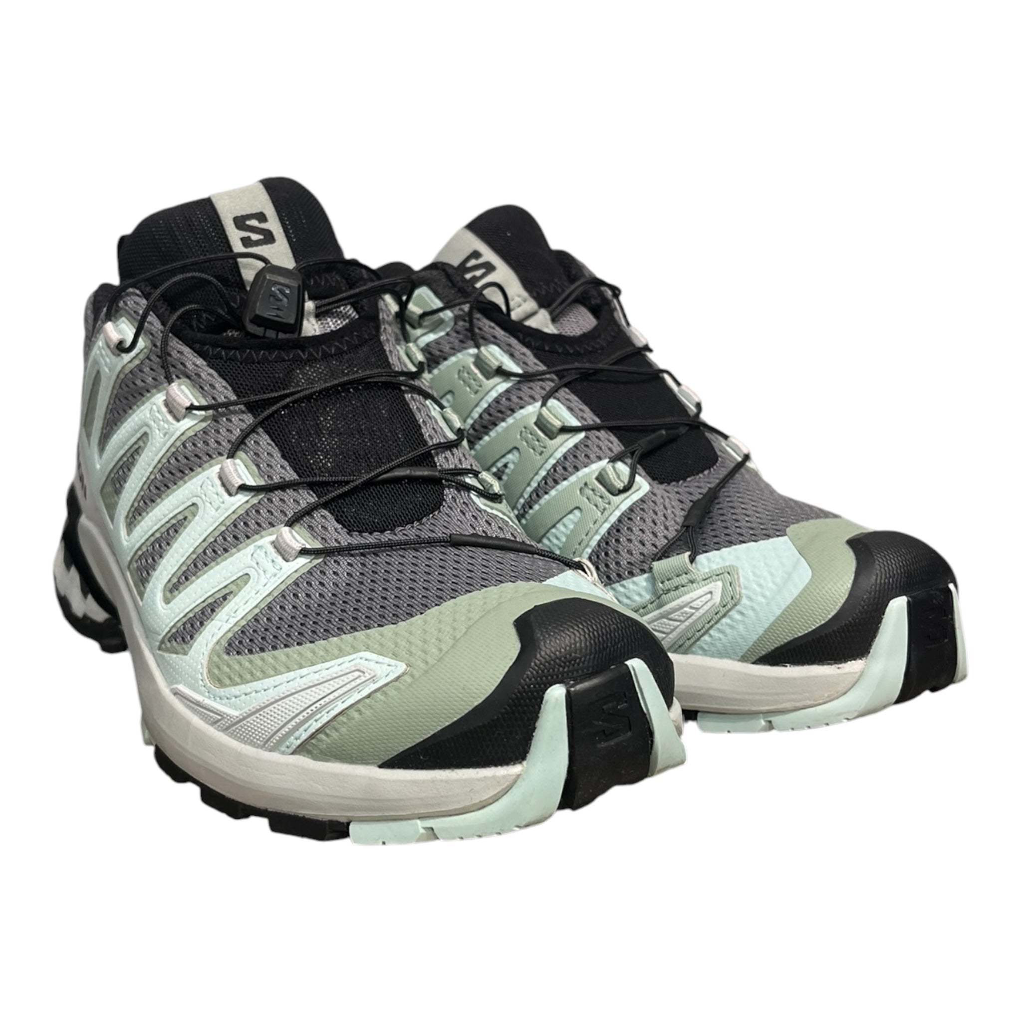 salomon/Low-Sneakers/US 8.5/Border/GRN/MESH DRAWSTRING BLU HAZE view 3