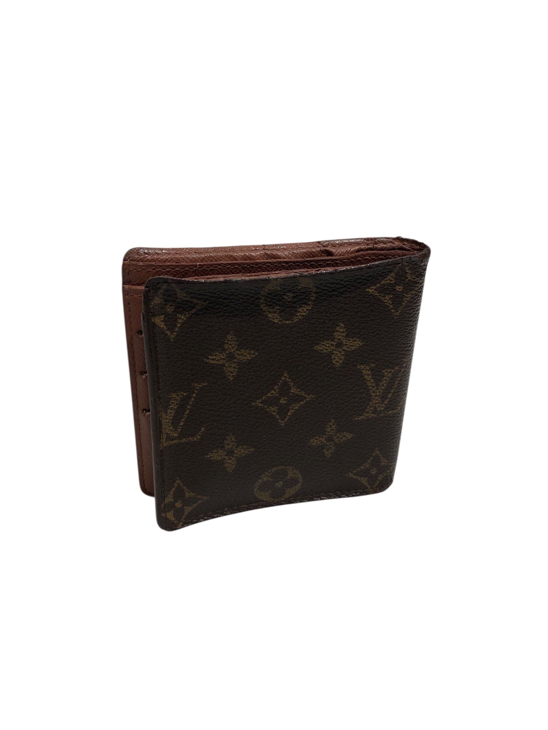 LOUIS VUITTON/Bifold Wallet/Monogram/Leather/BRW/ view 2