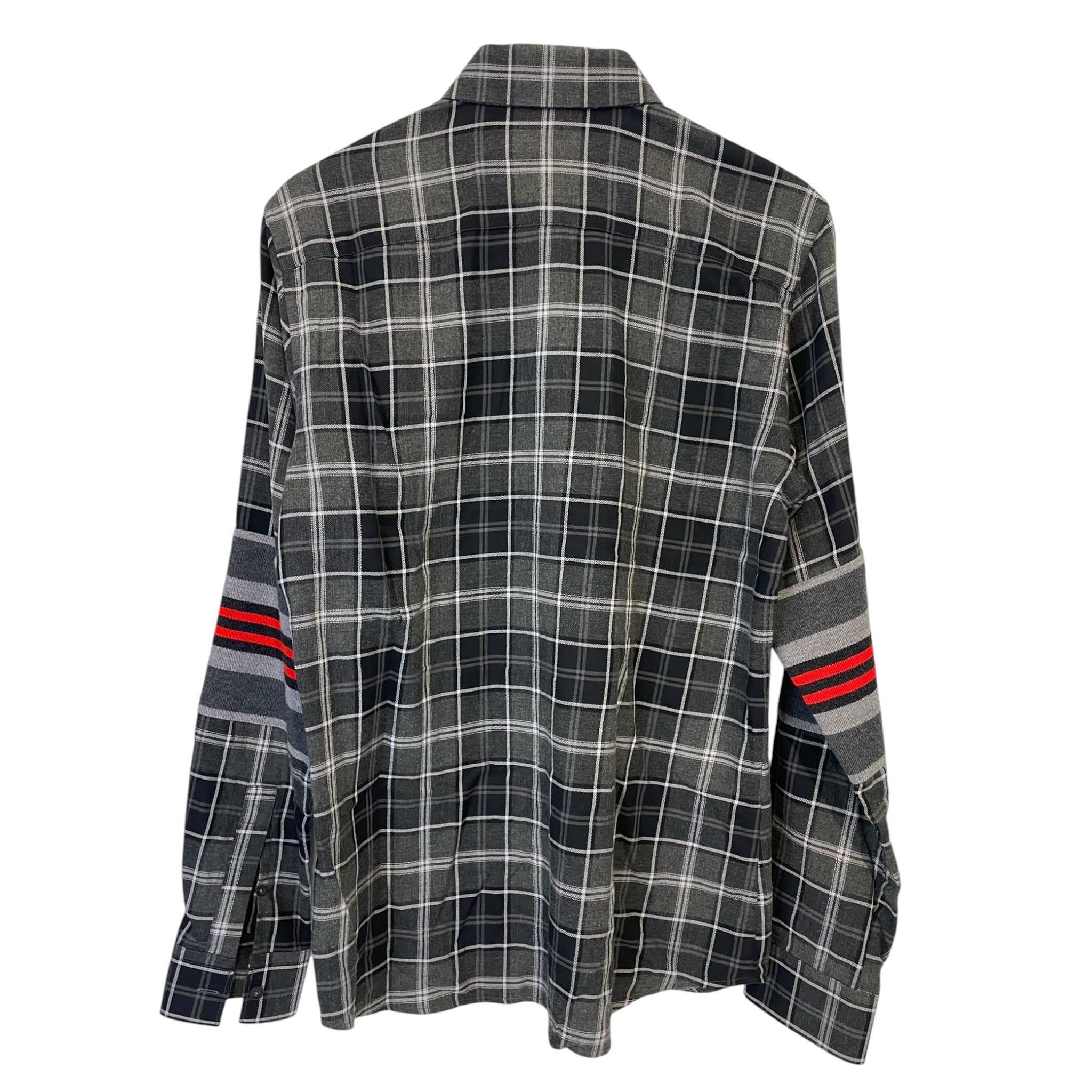 GIVENCHY/Flannel Shirt/38/Cotton/BLK/Plaid/ view 1
