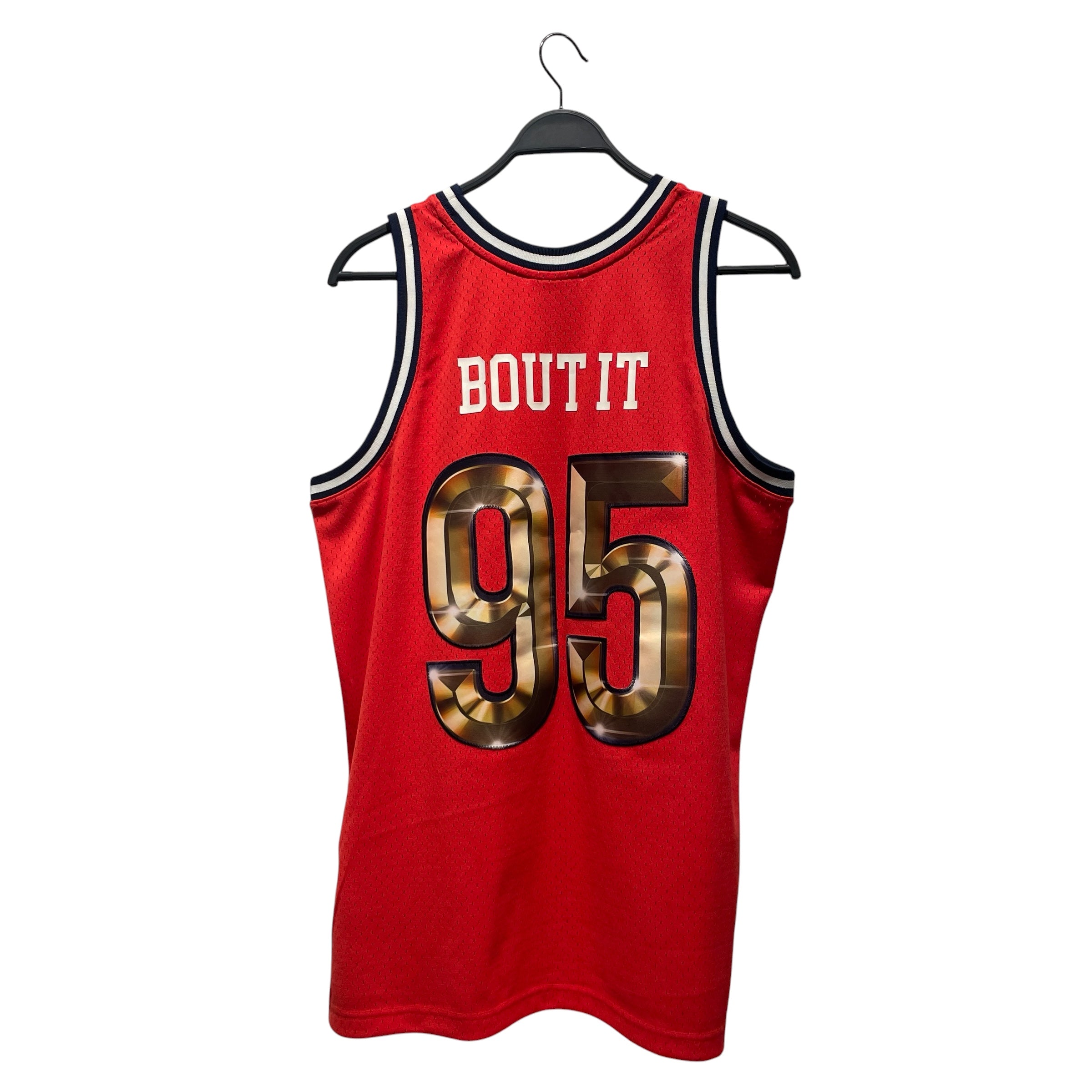 mitchell&ness/Tank Top/L/Cotton/RED/No Limit view 2
