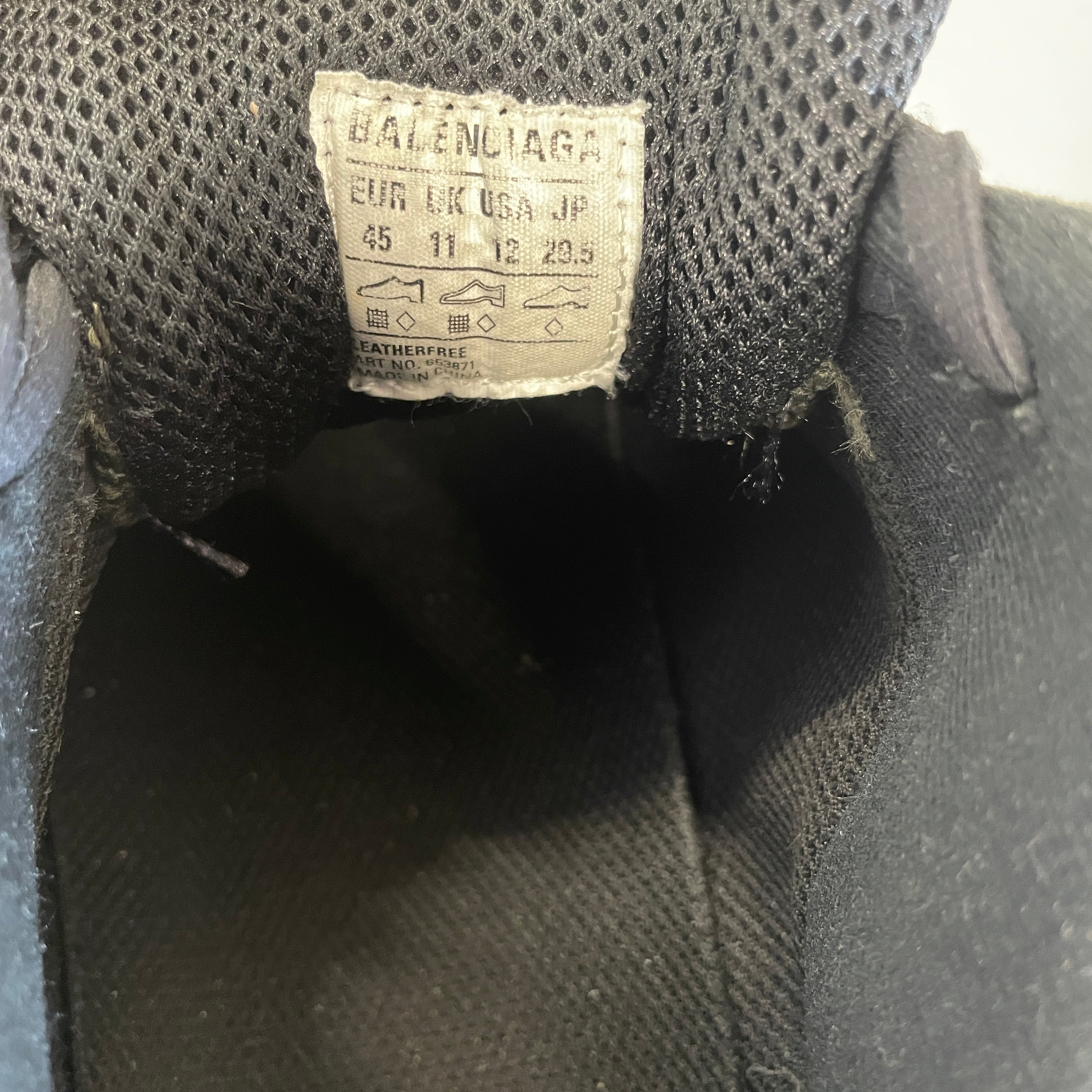 BALENCIAGA/Low-Sneakers/US 12/Cotton/GRN/X-PANDER view 3