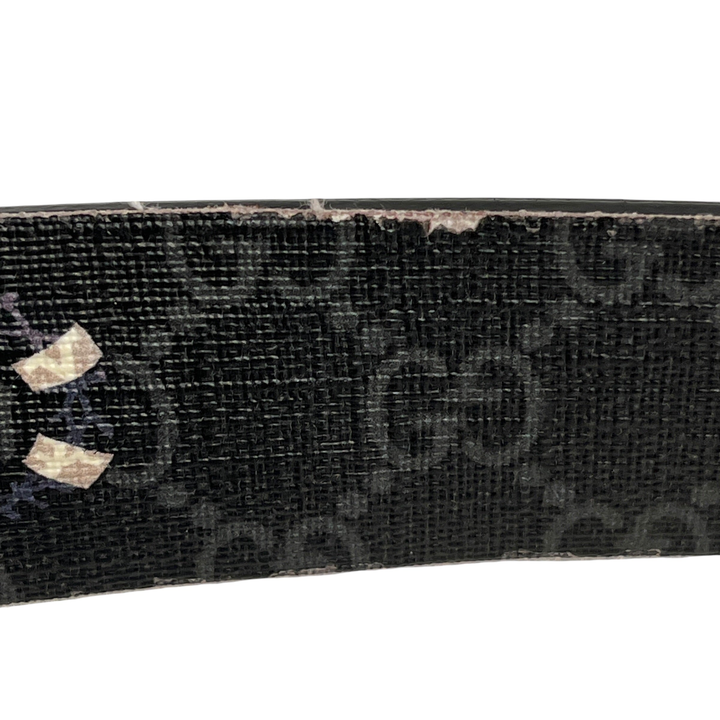 GUCCI/Accessories/Monogram/Leather/BLK/snake view 4