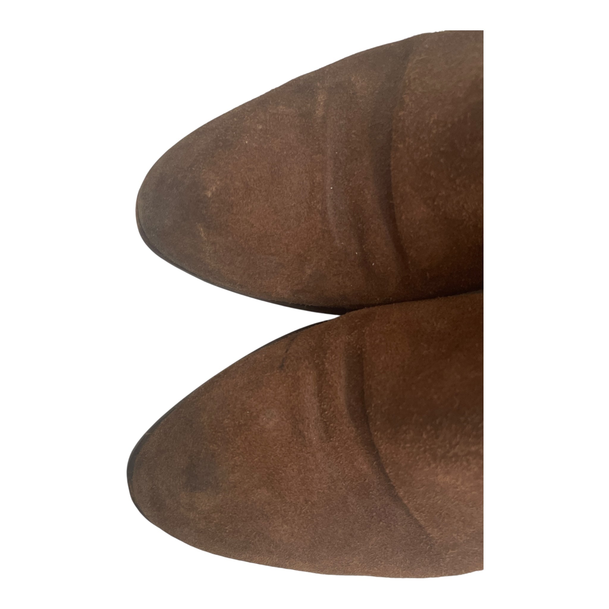 Alexander Wang/Ankle Boots/EU 36.5/Suede/BRW/HEEL CUTOUT SUEDE BOOT view 5