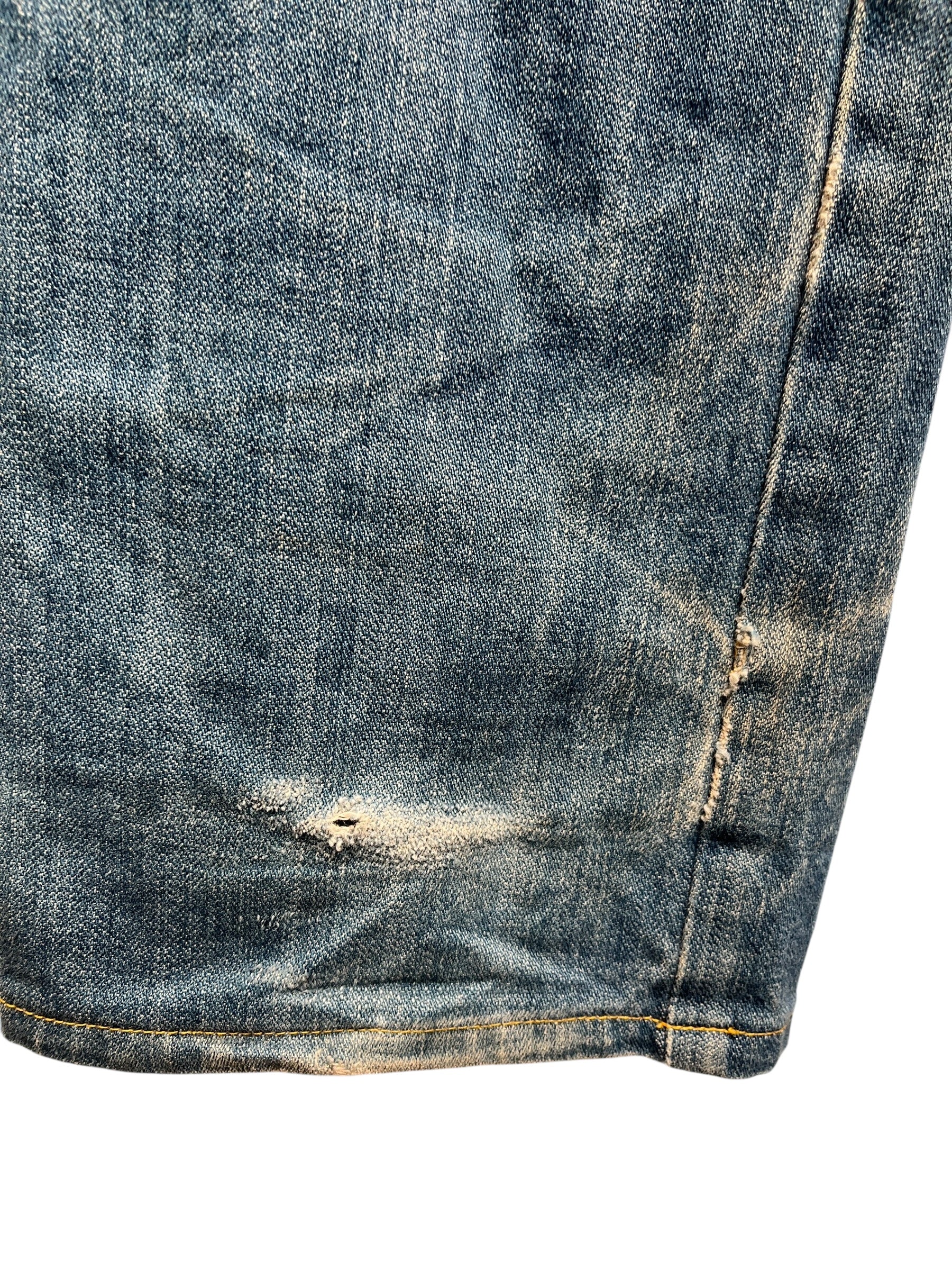 FINAL HOME/Pants/S/Cotton/BLU/TRUCKER DENIM CARGO view 5
