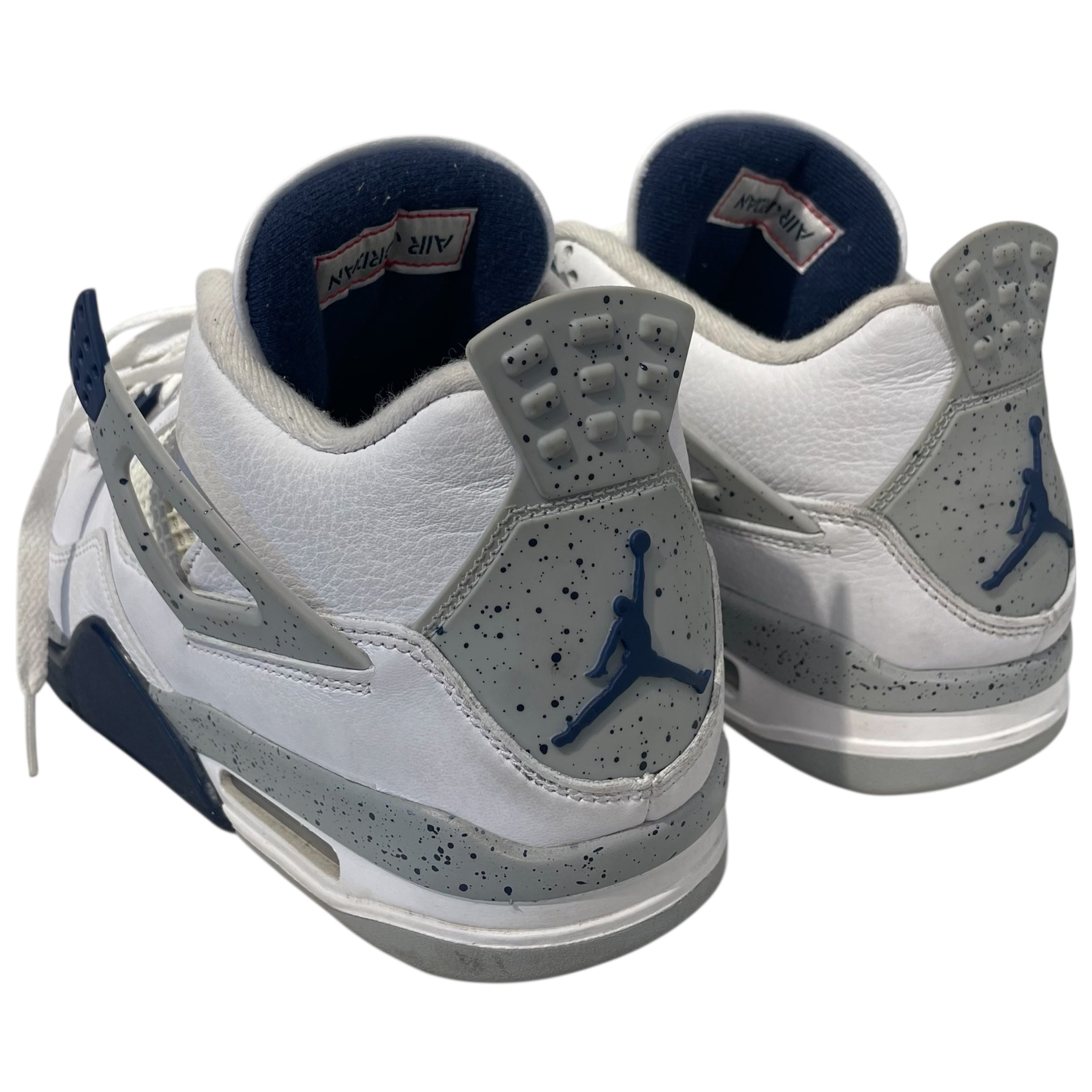 NIKE/AIR JORDAN 4 RETRO/Hi-Sneakers/US 10/Nylon/NVY/DH6927-140 view 2