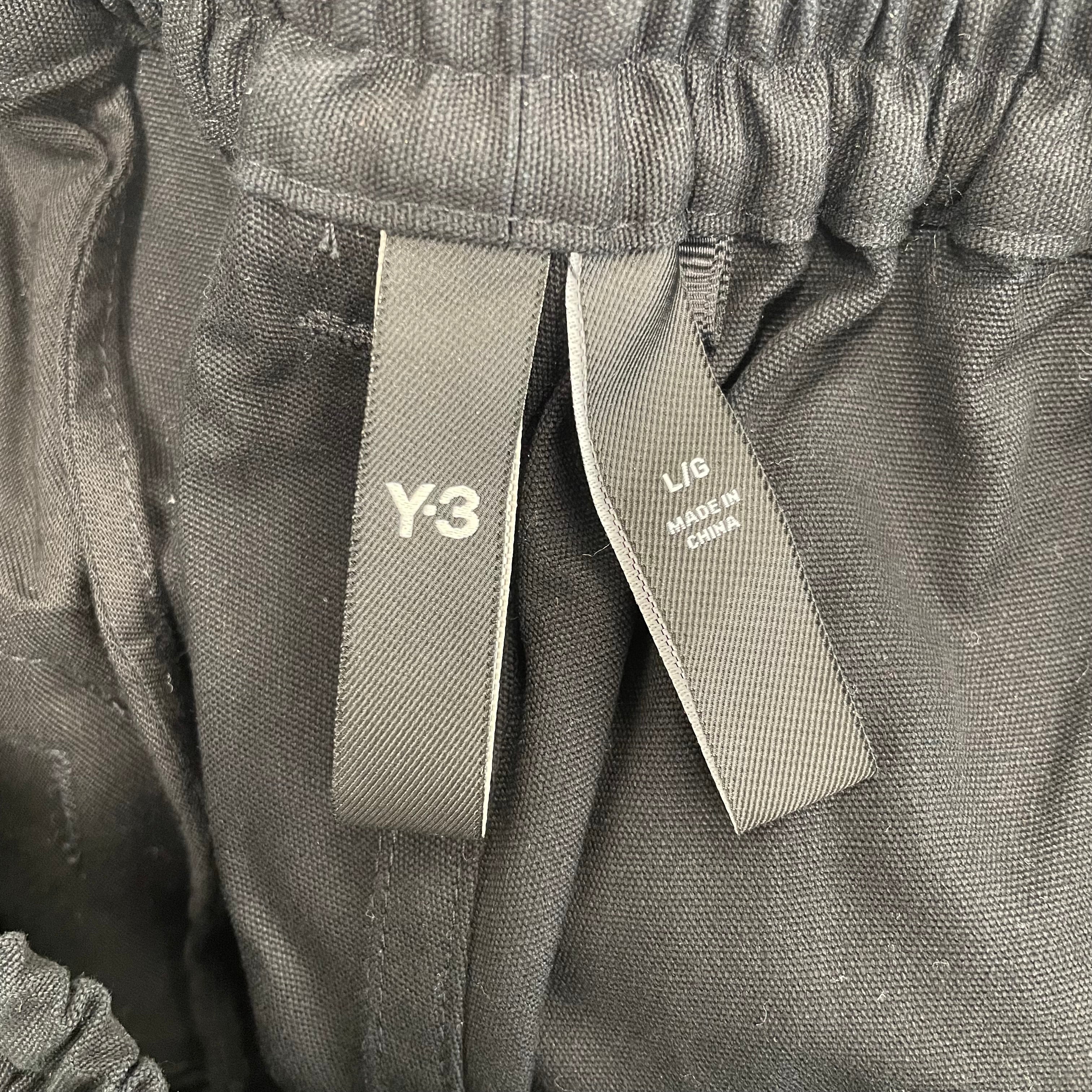 Y-3/Cargo Pants/L/Polyester/BLK/ADIDAS view 3
