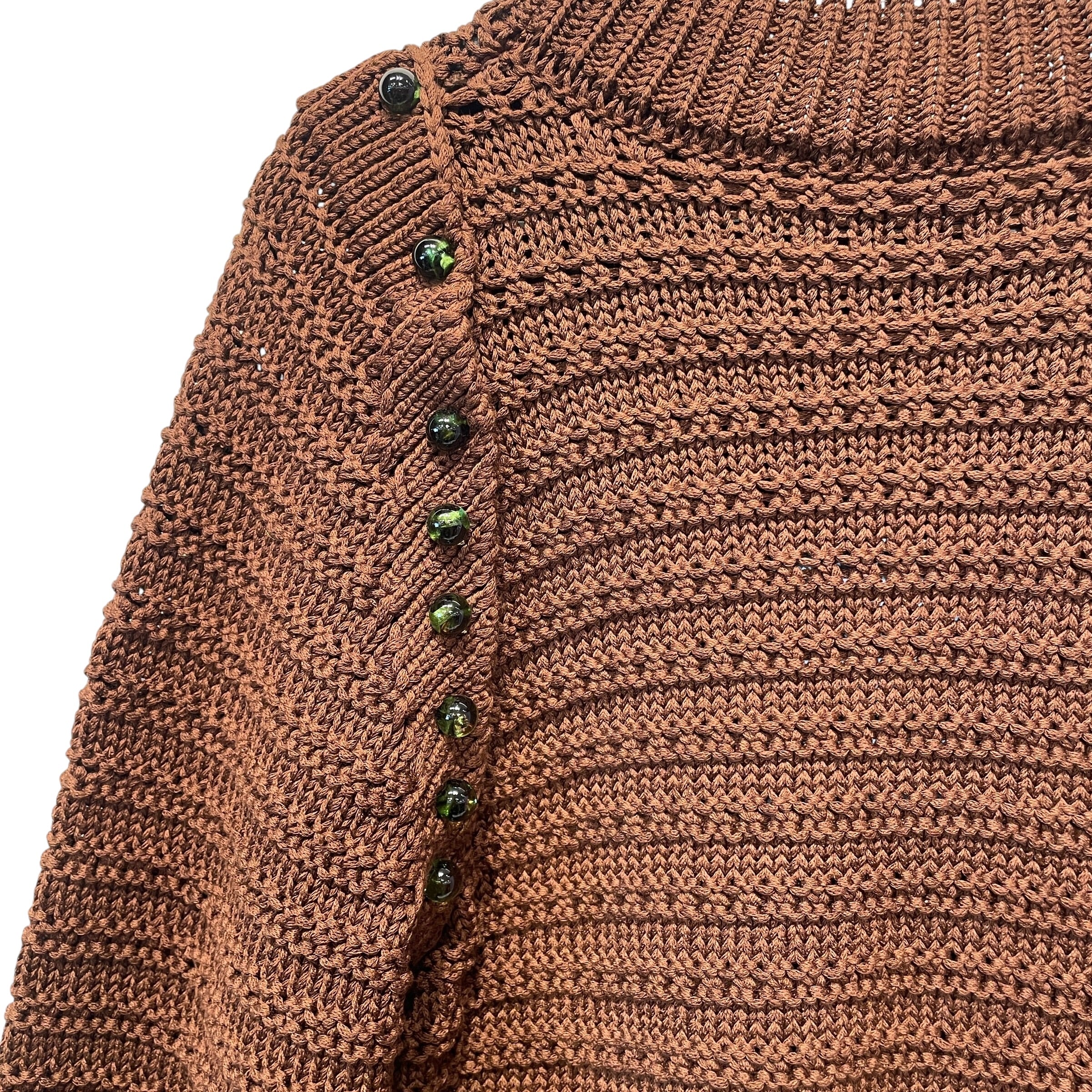 NAMACHEKO/Sweater/38/Wool/BRW/MARBLE RAGLAN view 2