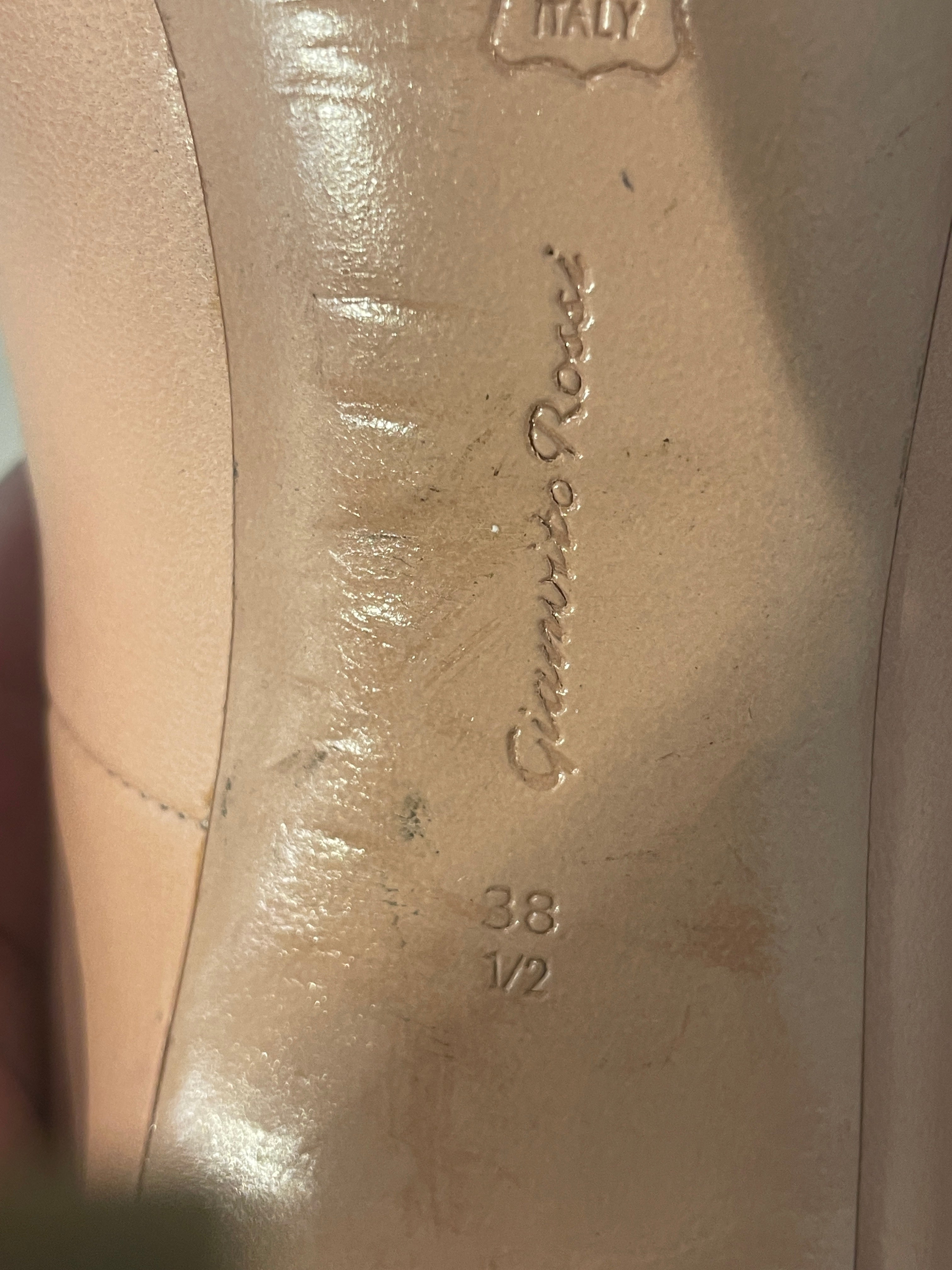 Gianvito Rossi/Heels/US 8/Leather/PNK/GIANVITO ROSSI PUMP view 6