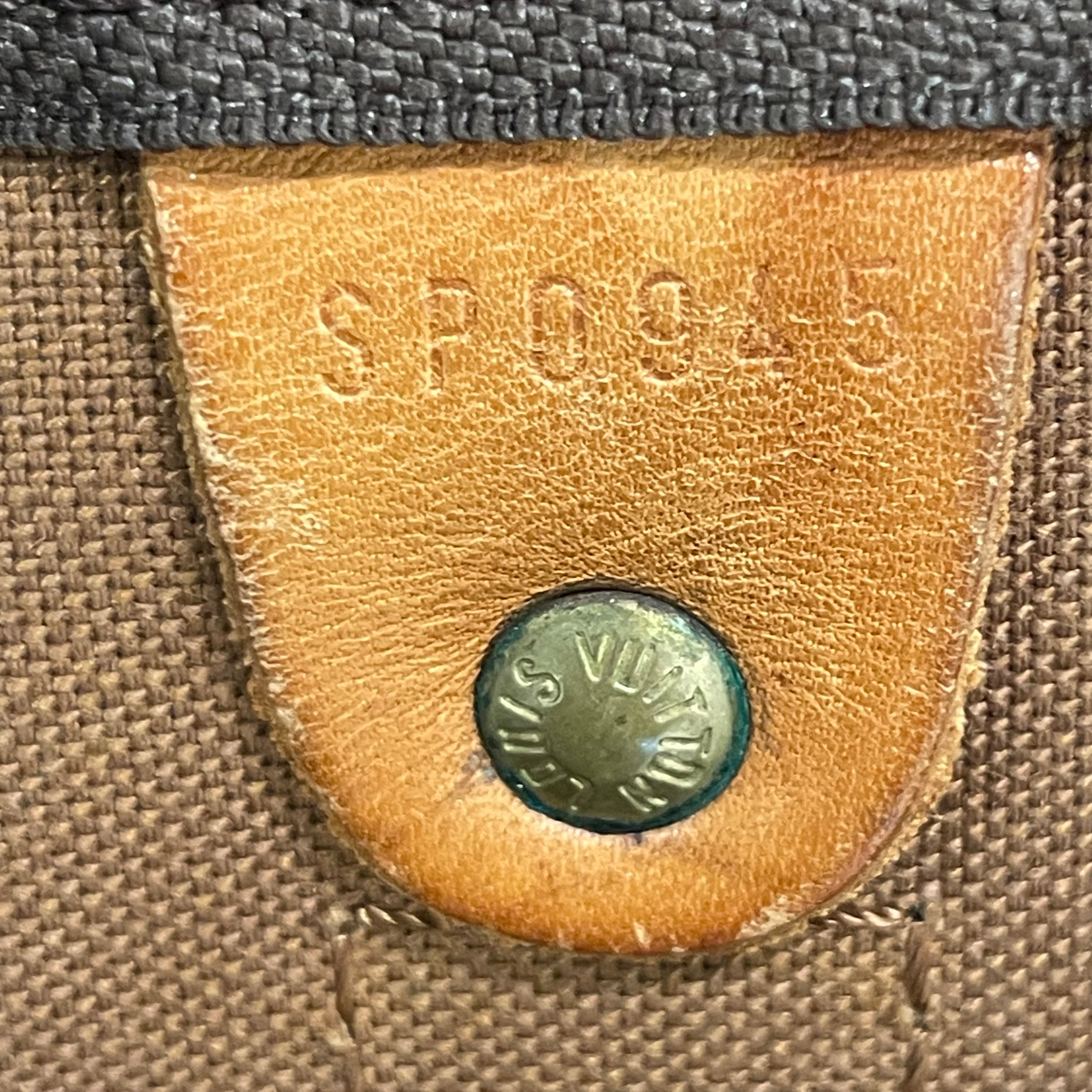 LOUIS VUITTON/Luggage/Monogram/Leather/BRW/duffle/lock/SP0945 view 8