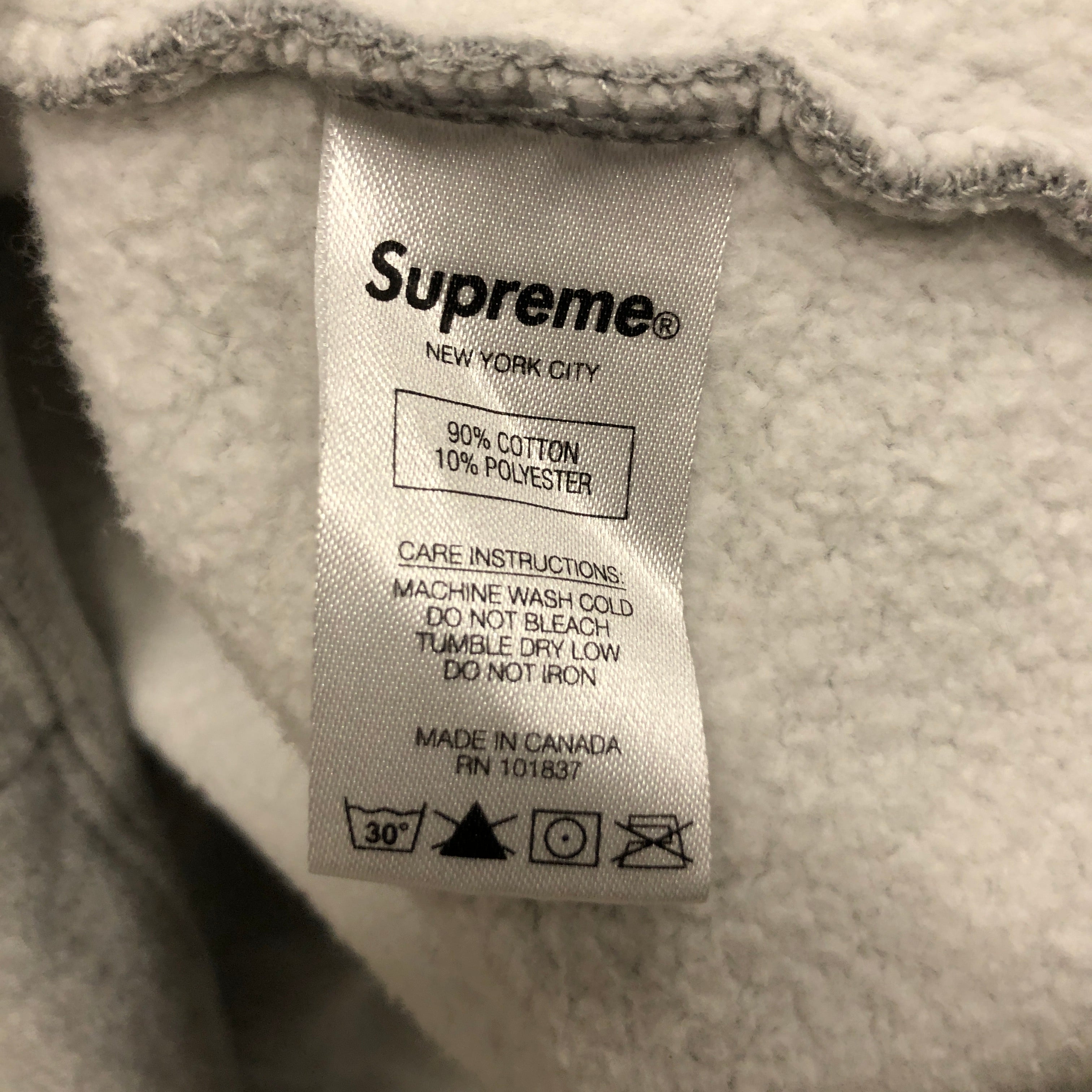 Supreme/Hoodie/XL/Graphic/Cotton/GRY/Pullover/doves view 5