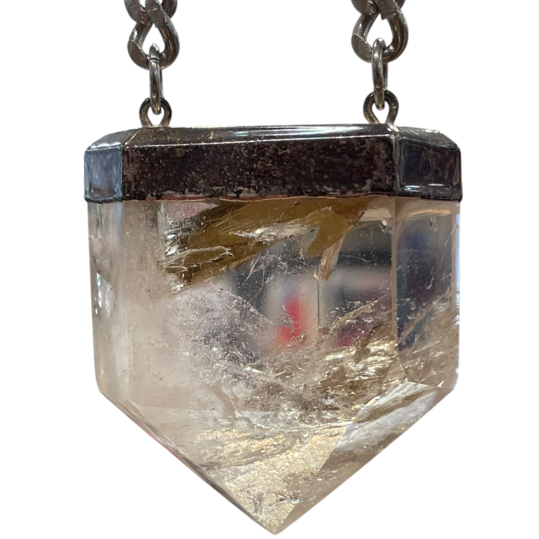 No brand /Necklace/FREE/SILVER/Color Stone/SLV/ view 5