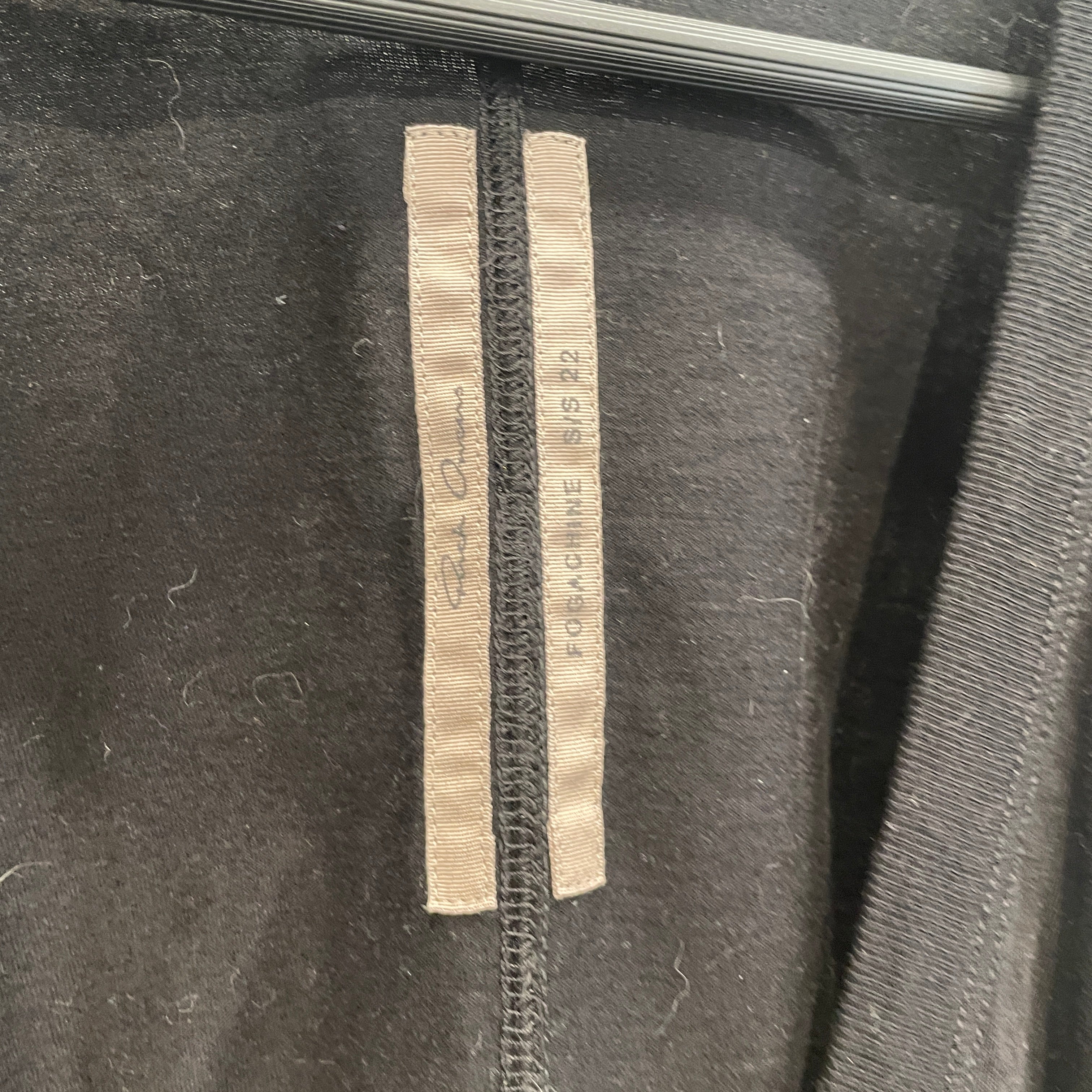 Rick Owens/T-Shirt/38/Cotton/BLK/DYLAN TE view 3