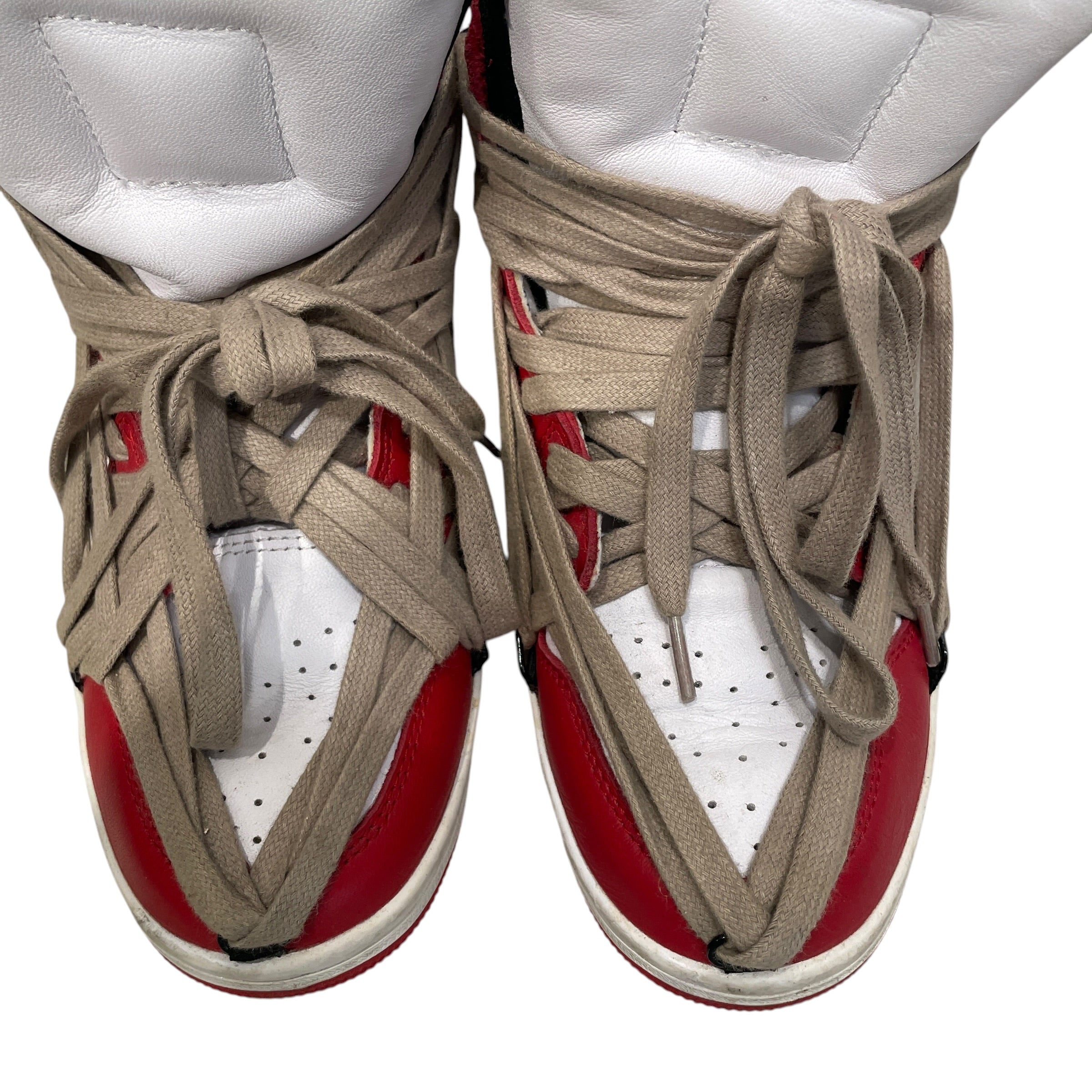 VOGALSTAND/Hi-Sneakers/US 7/Leather/RED/JORDAN 1 /RO DESIGN view 5
