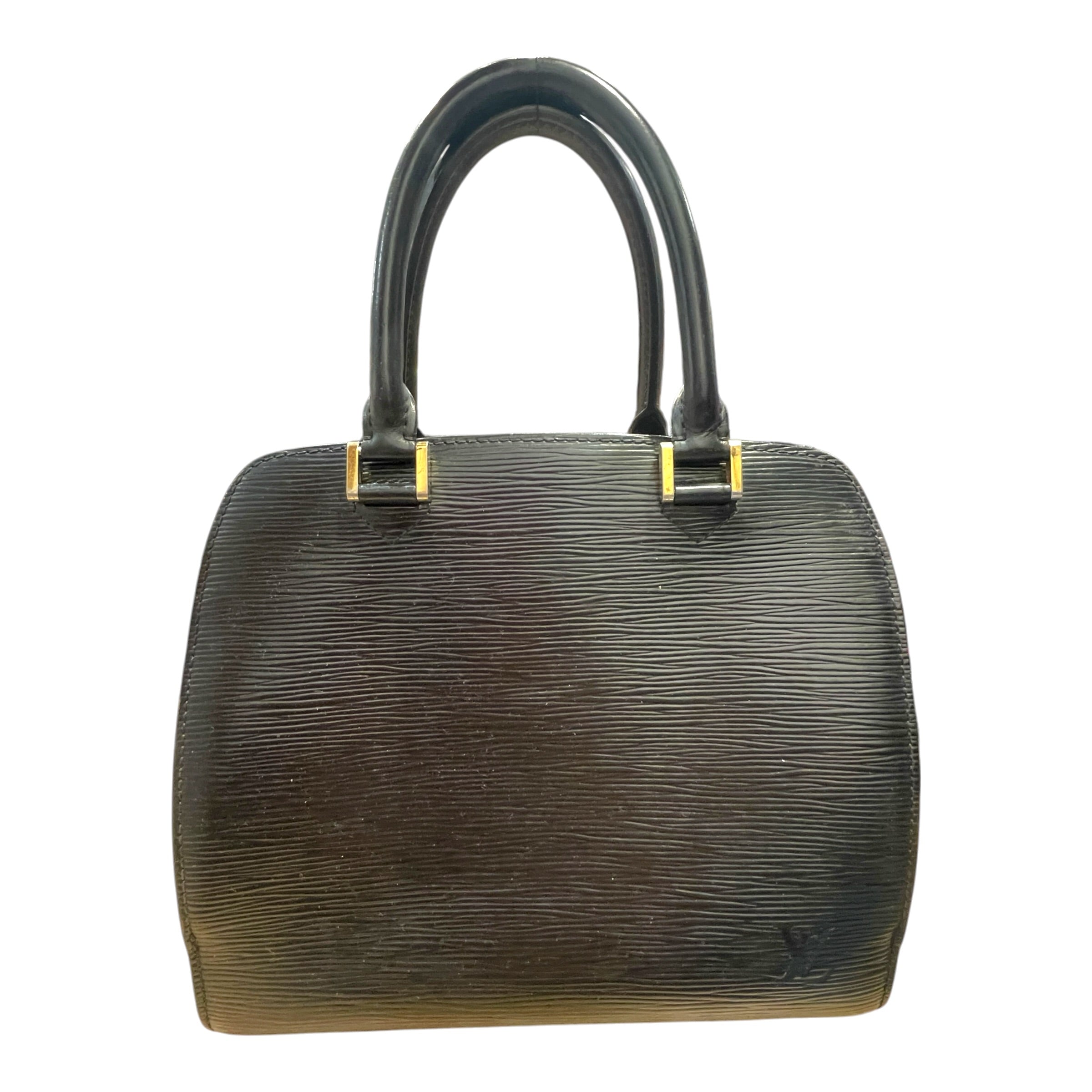 LOUIS VUITTON/Hand Bag/Leather/BLK/Epi Leather Pont-Neuf Hand Bag view 1