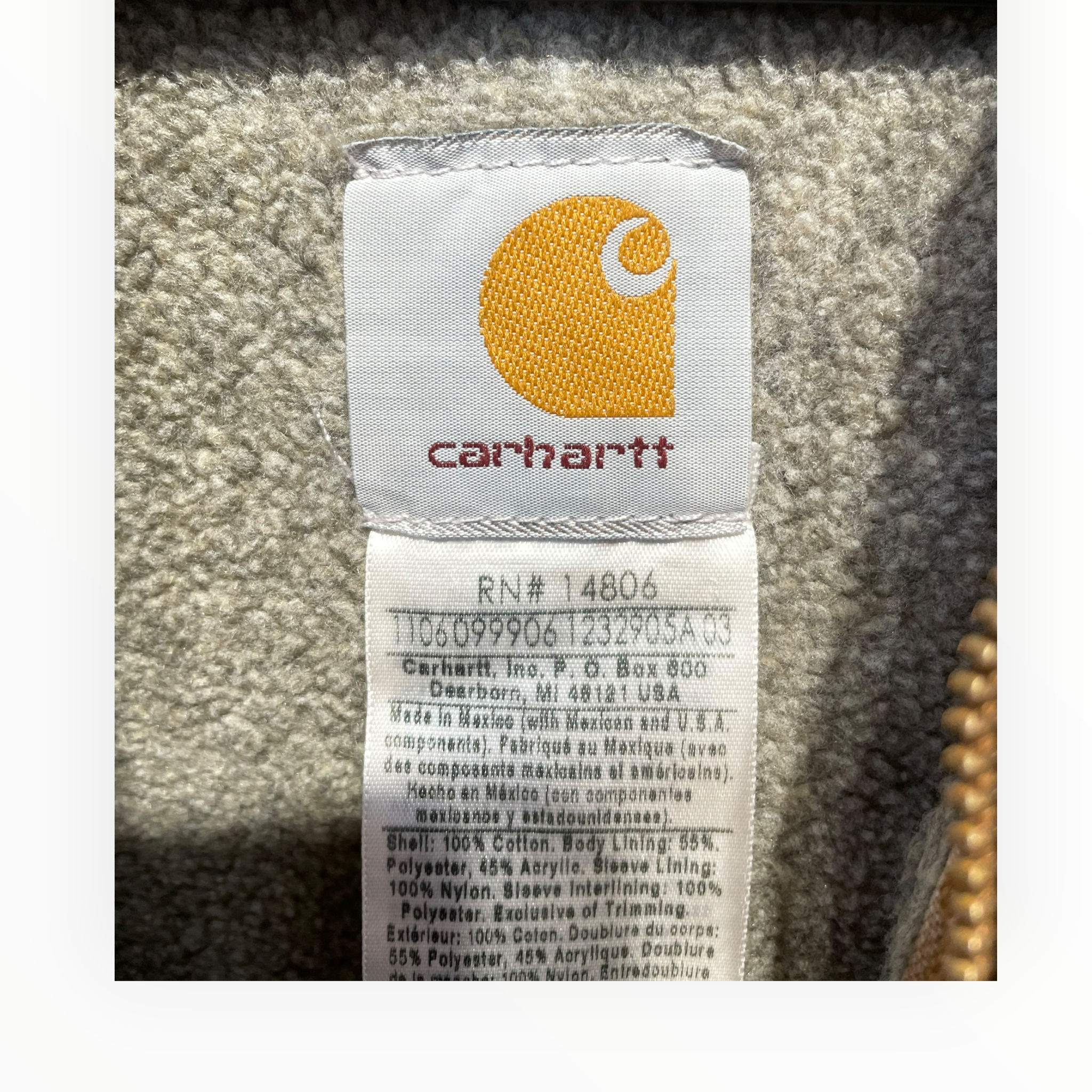 Carhartt/Jacket/L/Cotton/BEG/Detroit view 3