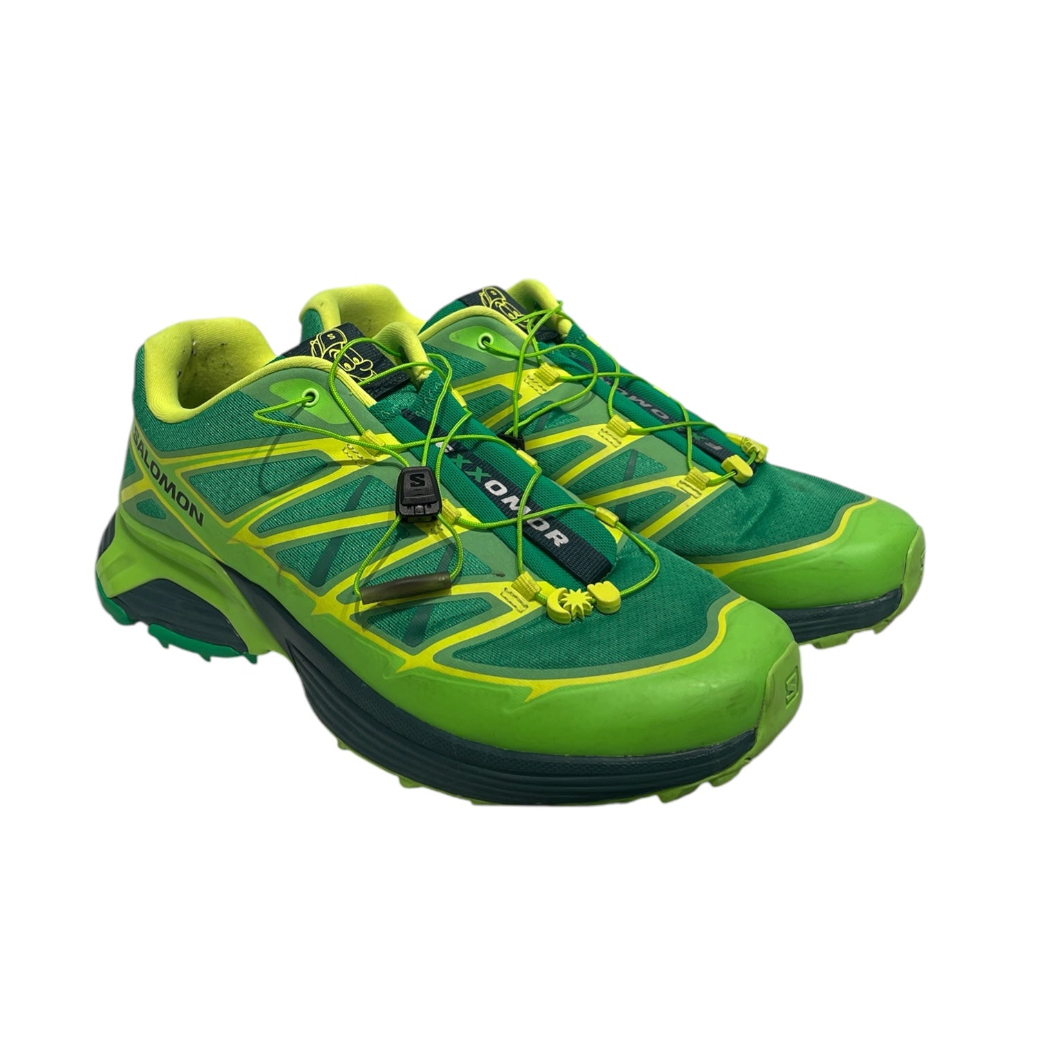 salomon/Low-Sneakers/UK 9.5/Nylon/YEL/YELLOW GREEN/XT-PATHWAY 2 FEID view 1