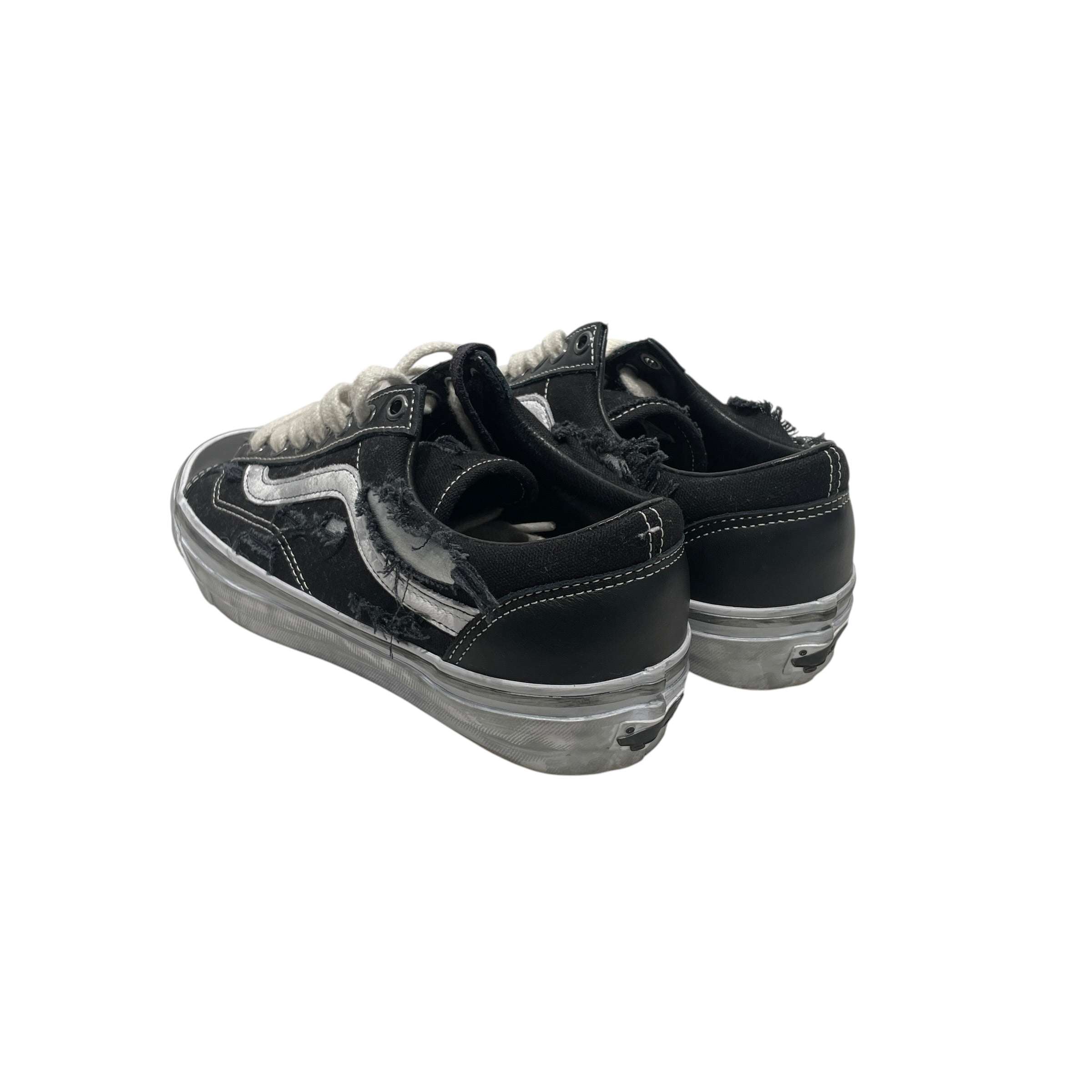 VANS/vibram/Low-Sneakers/US 8.5/Acrylic/BLK/OTW view 2