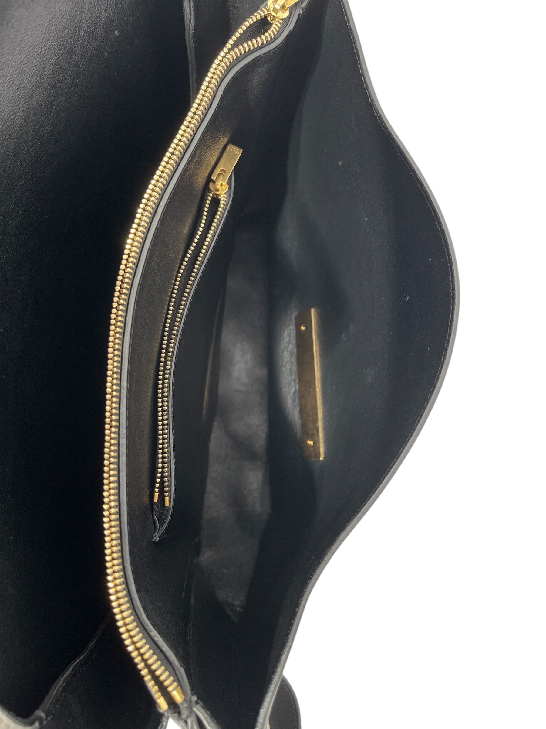CELINE/Bag/Leather/BLU/Celine blade shoulder bag view 6