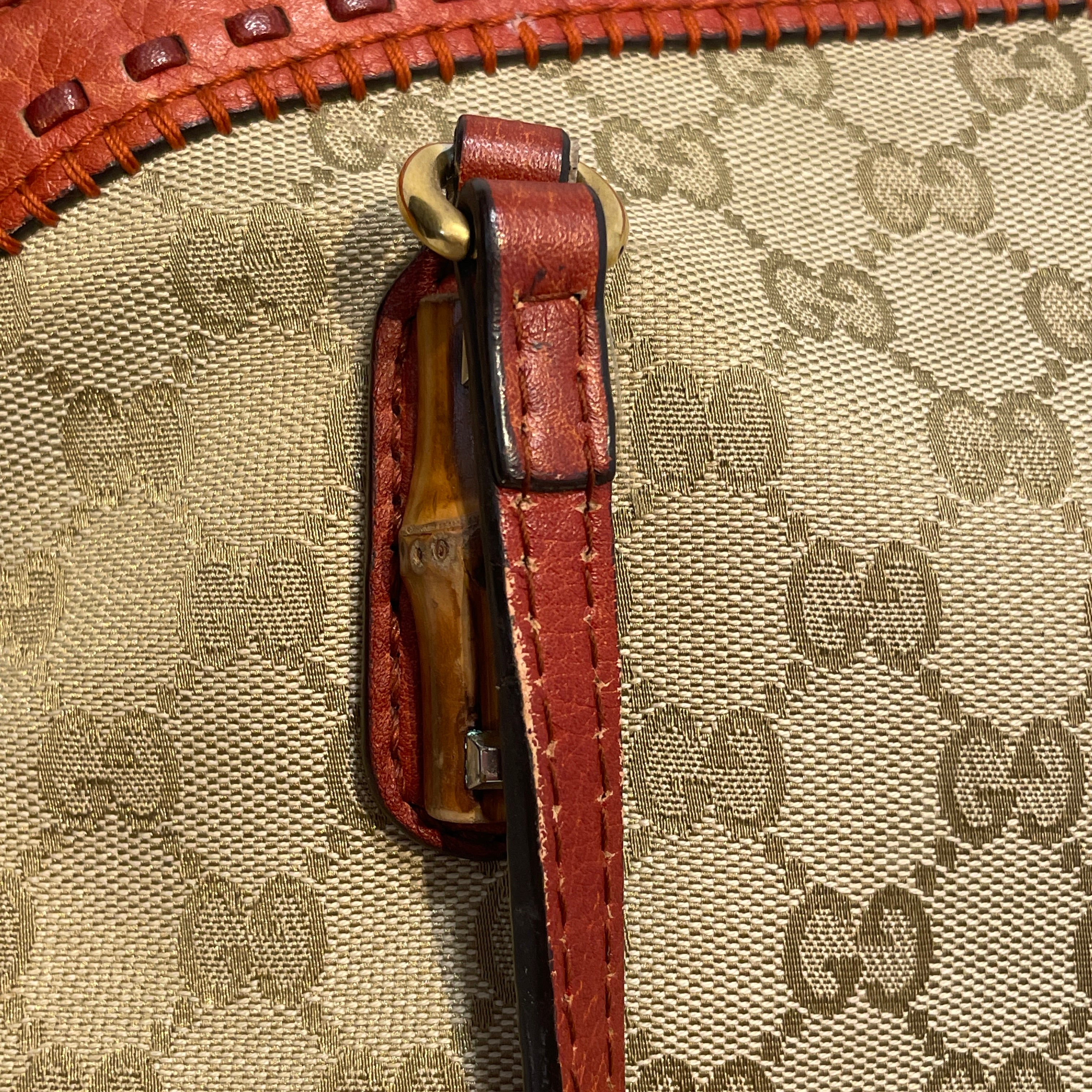 GUCCI/Hand Bag/Monogram/Leather/ORN/Laidback Crafty Top Handle Bag view 9