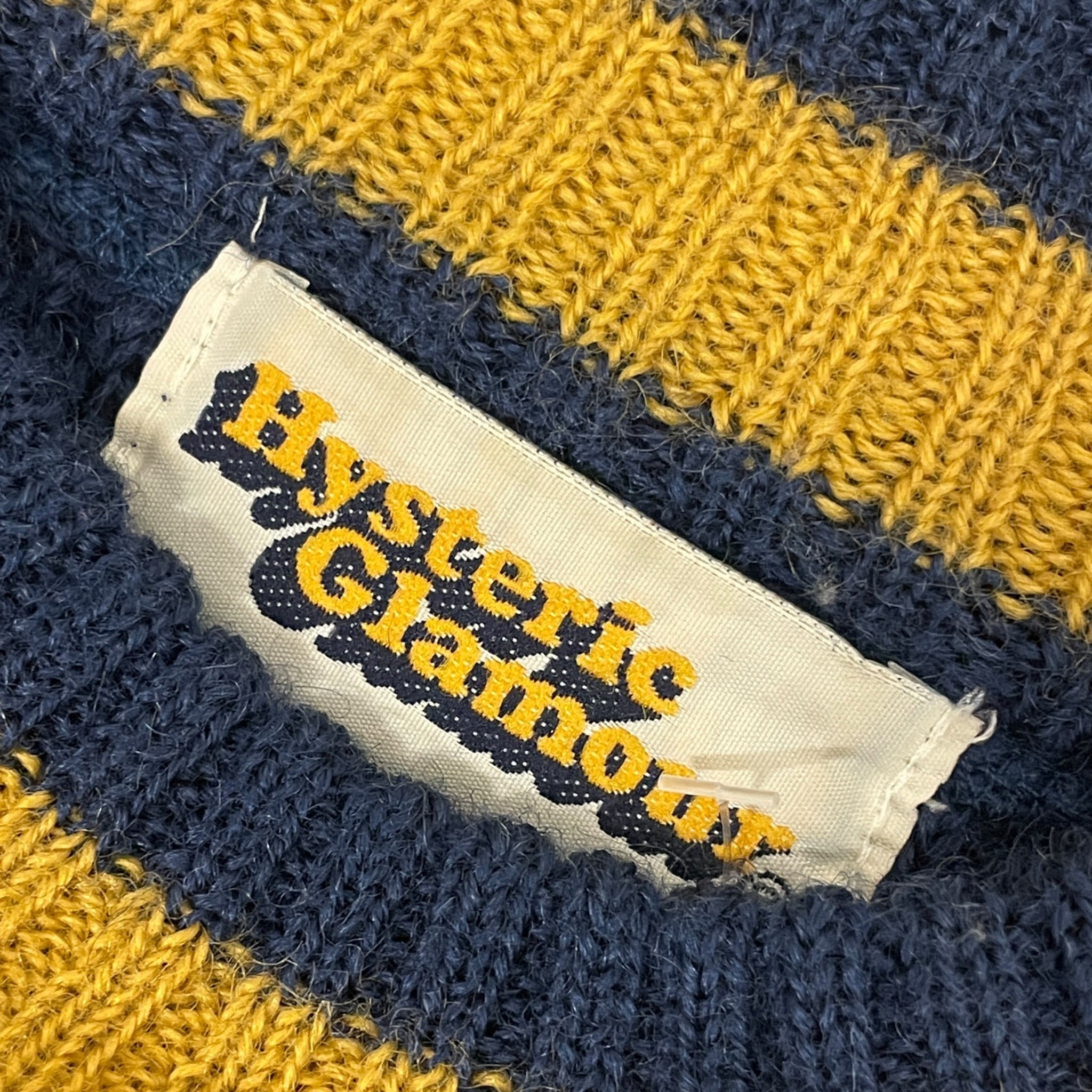 HYSTERIC GLAMOUR/Sweater/M/Wool/BLU/Super Charged view 4