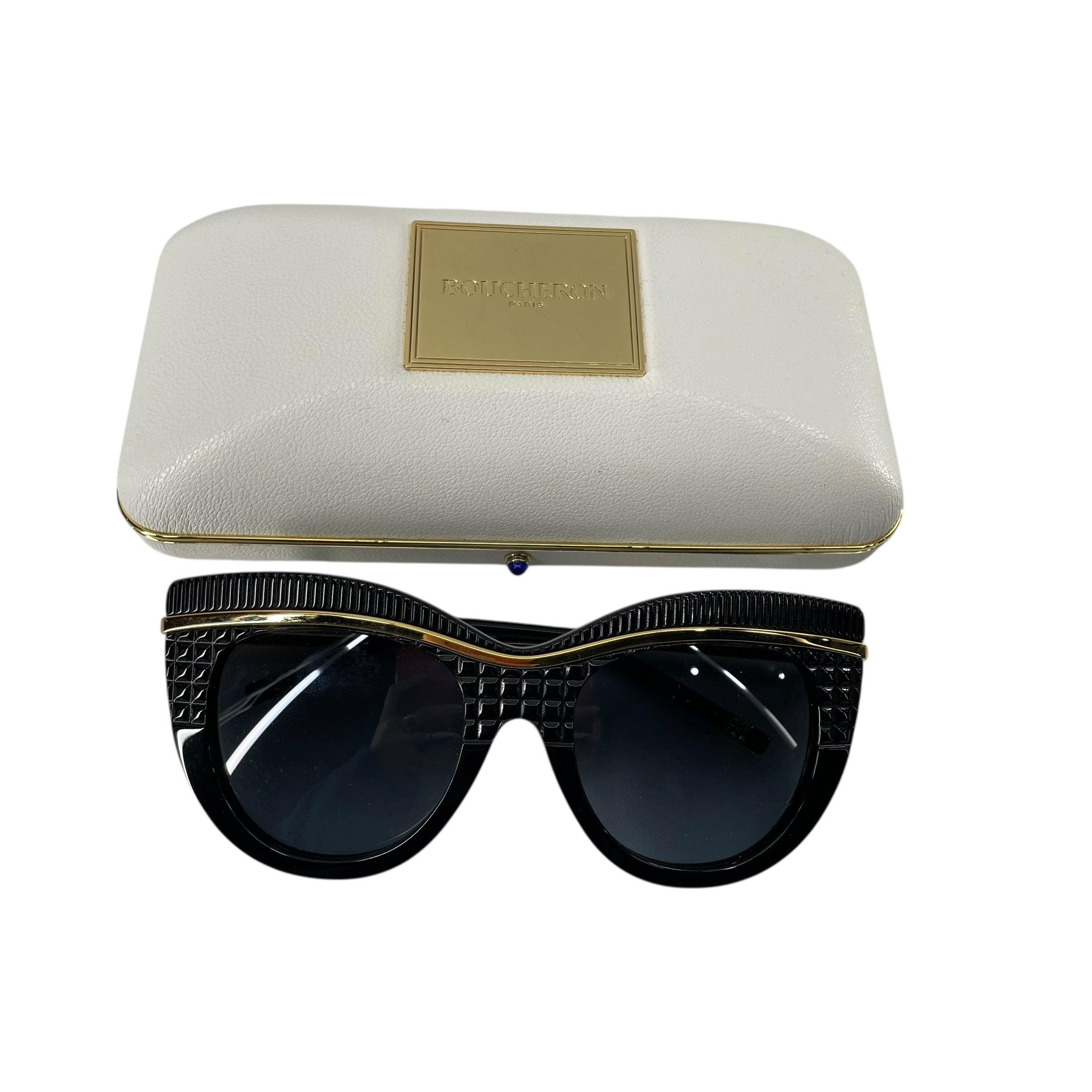 BOUCHERON/Sunglasses/Plastic/BLK/Cateye Frame/BC0004S 001 view 7