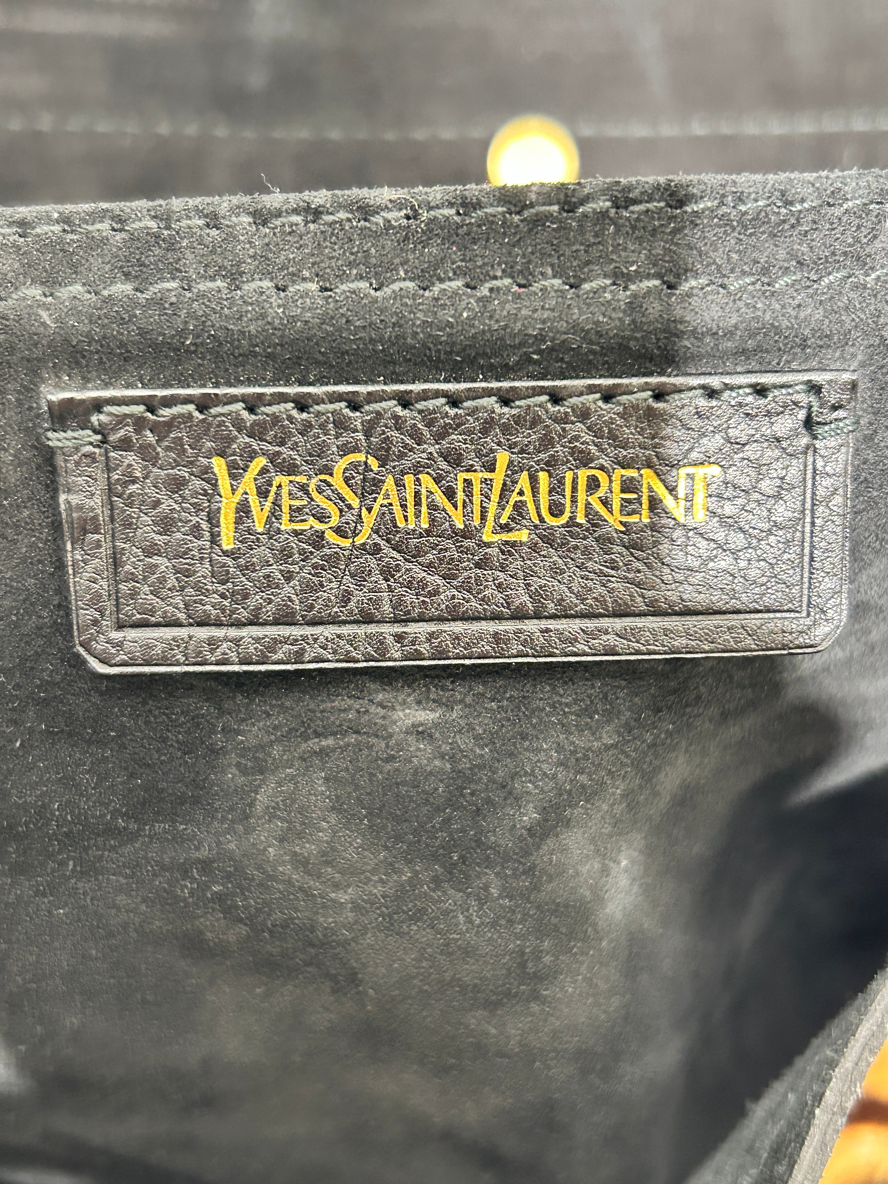 YVES SAINT LAURENT/Cross Body Bag/Animal Pattern/MLT/LEOPARD MESSENGER GLD HRDWRE view 5