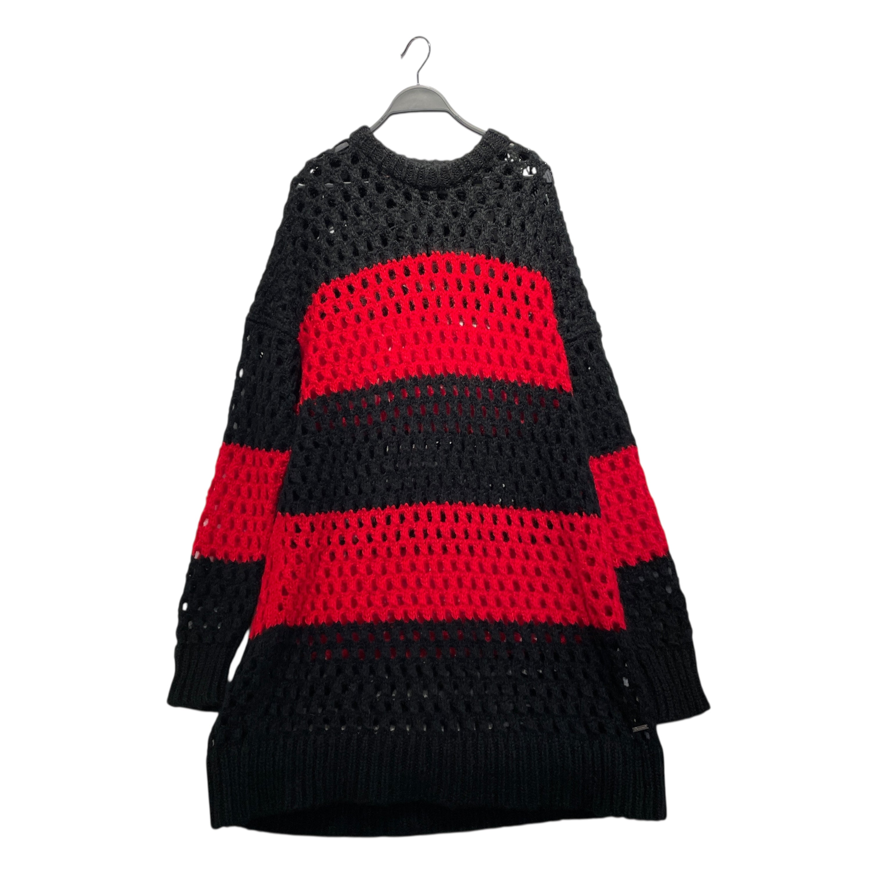 DSQUARED2/Sweater/XS/Stripe/Cotton/RED/ view 1