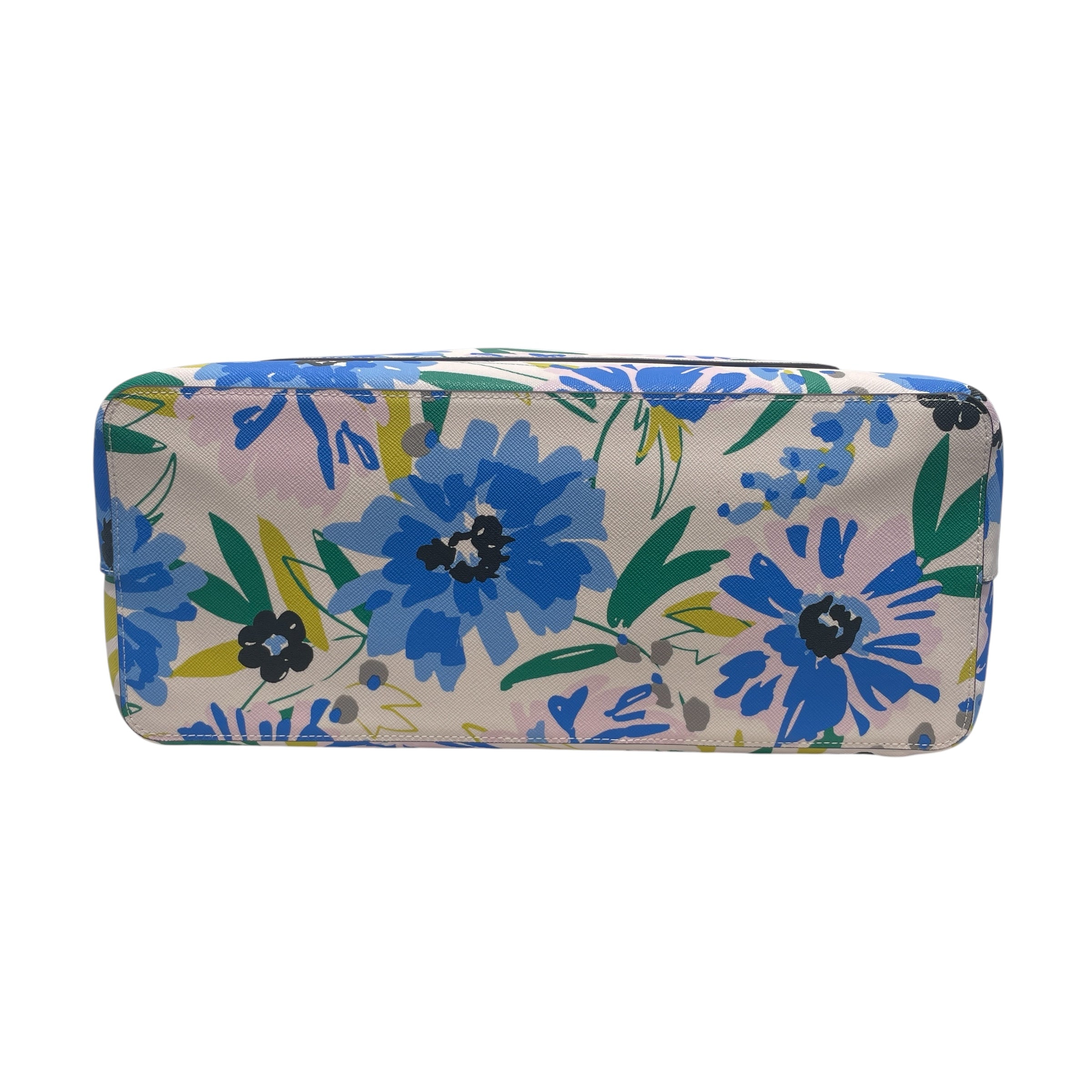 kate spade new york/Tote Bag/Floral Pattern/Leather/BLU/Floral Pattern Bag W Wallet view 3