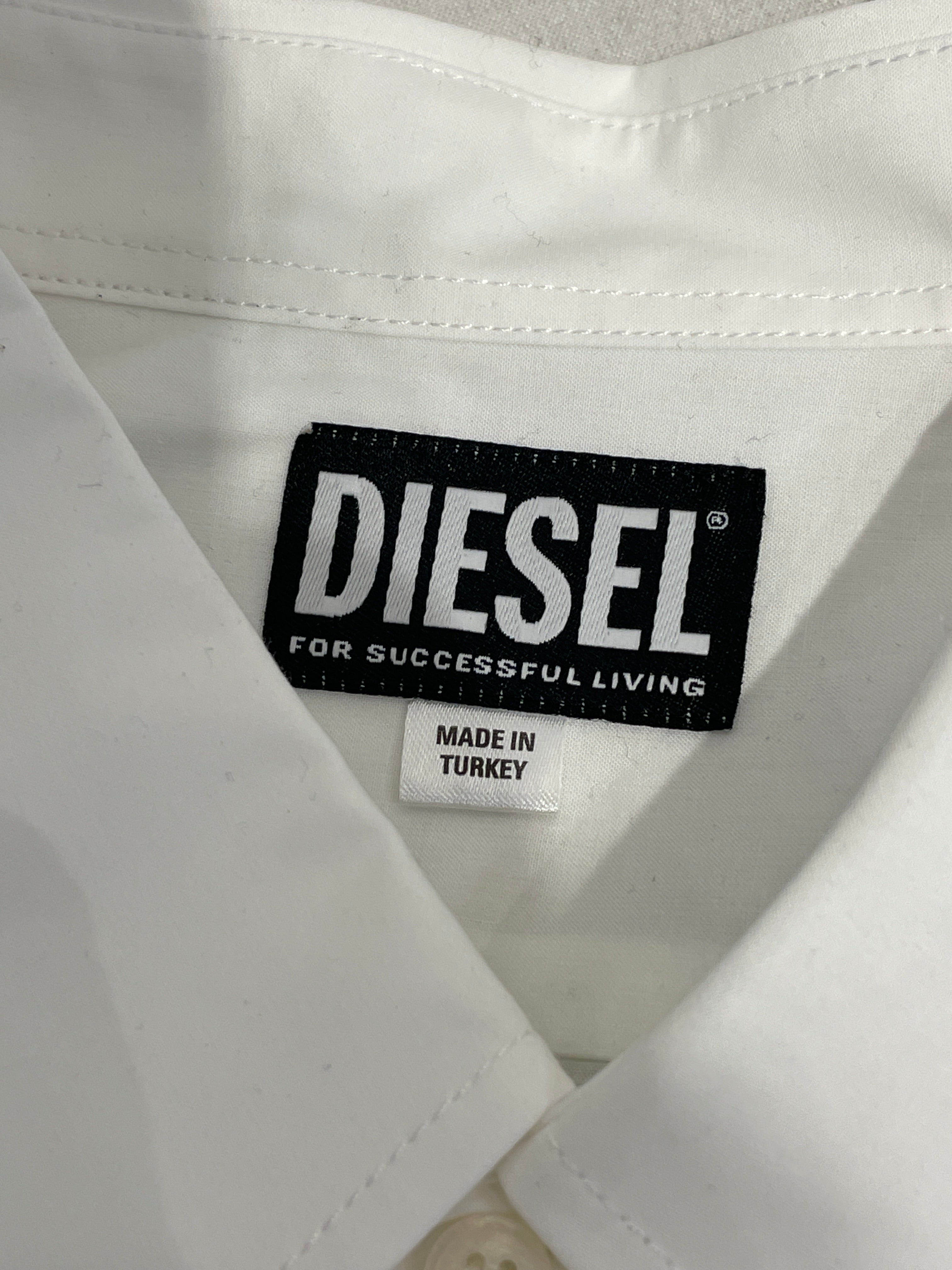 DIESEL/LS T-Shirt/L/Cotton/WHT/Marley Shirt view 3