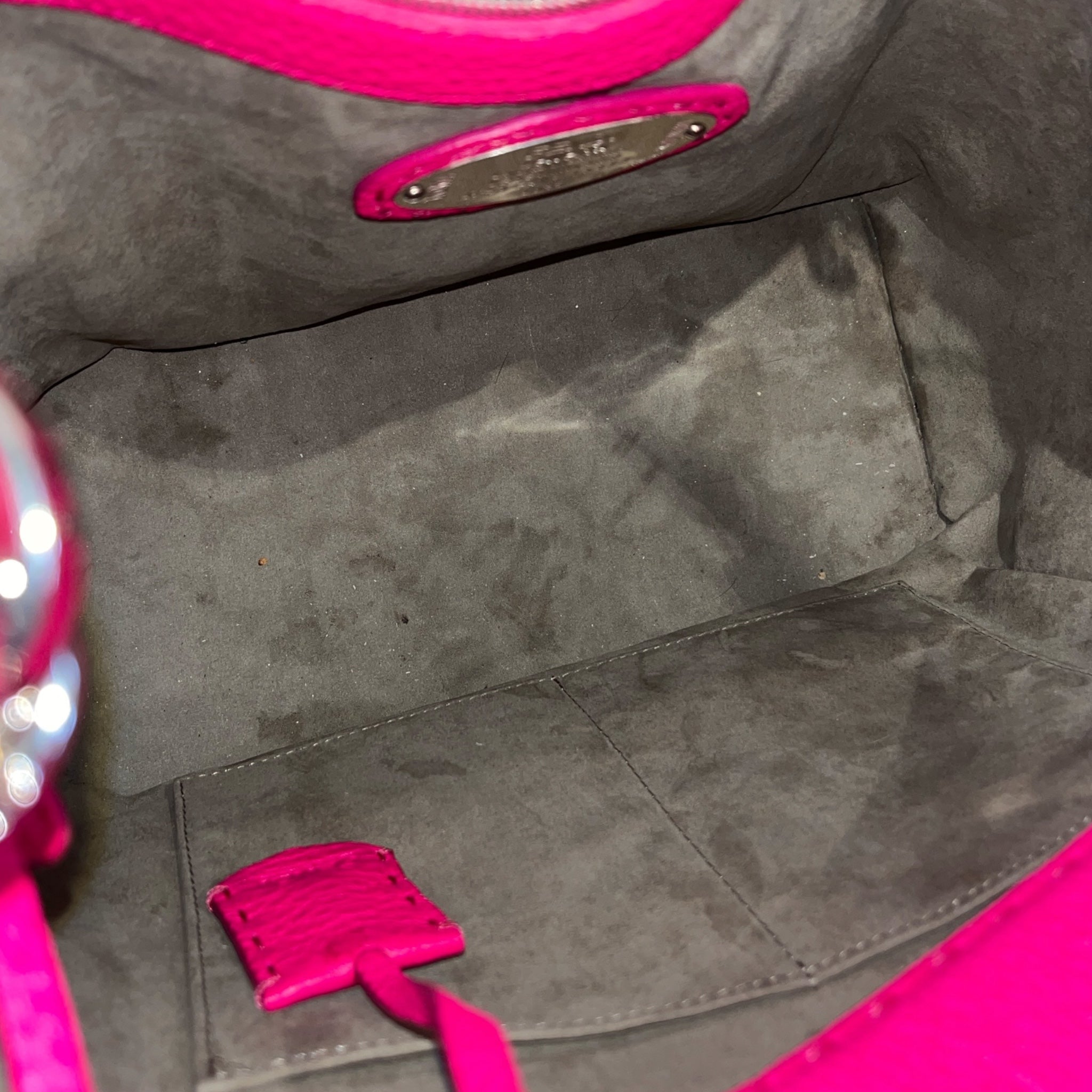 FENDI/Basket Bag/Leather/PNK/ANNA SELLERIA BUCKET BAG CRAFT view 4