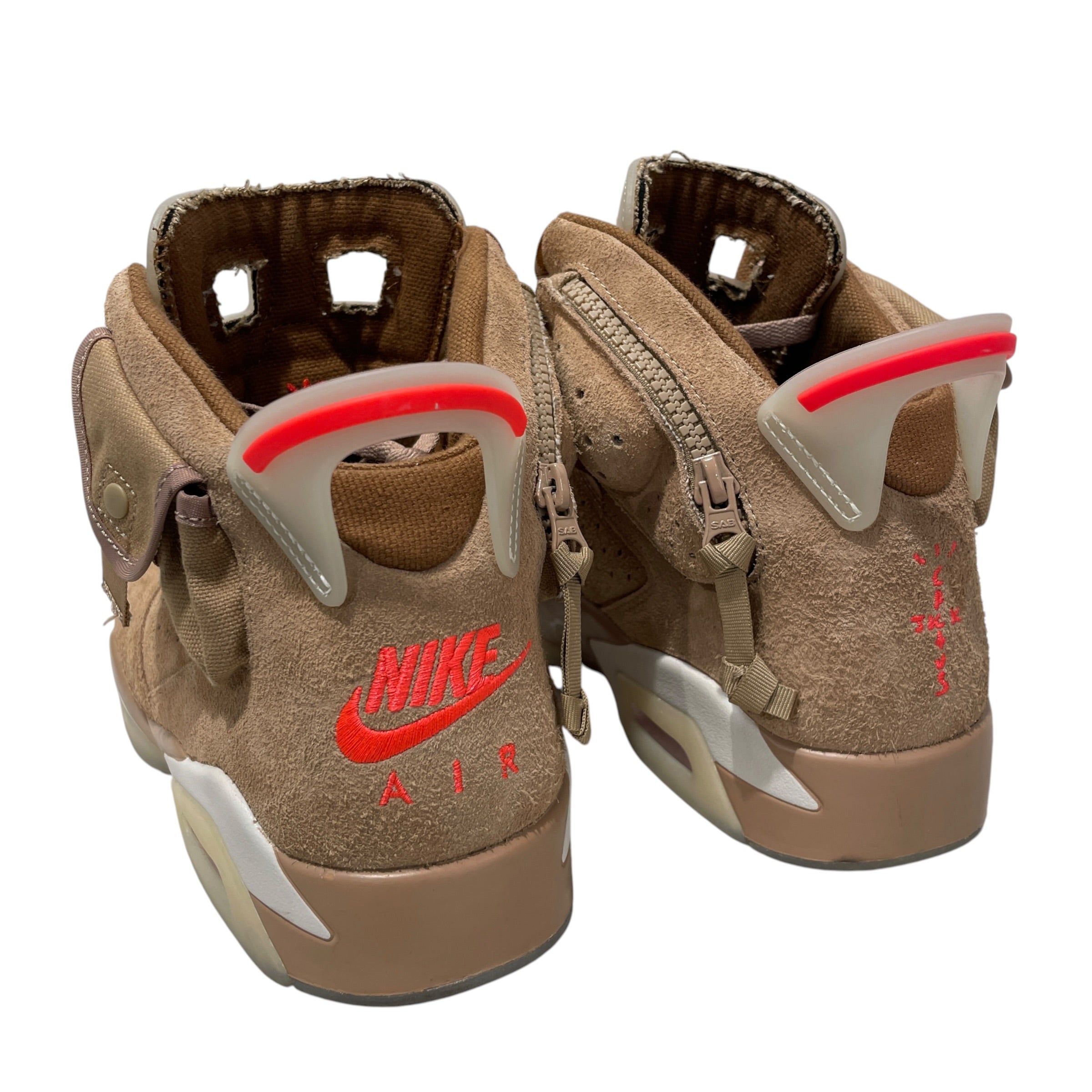 NIKE/CACTUS JACK/Hi-Sneakers/US 12/Suede/BEG/WHEAT TRAVIS SCOTT 6 view 2