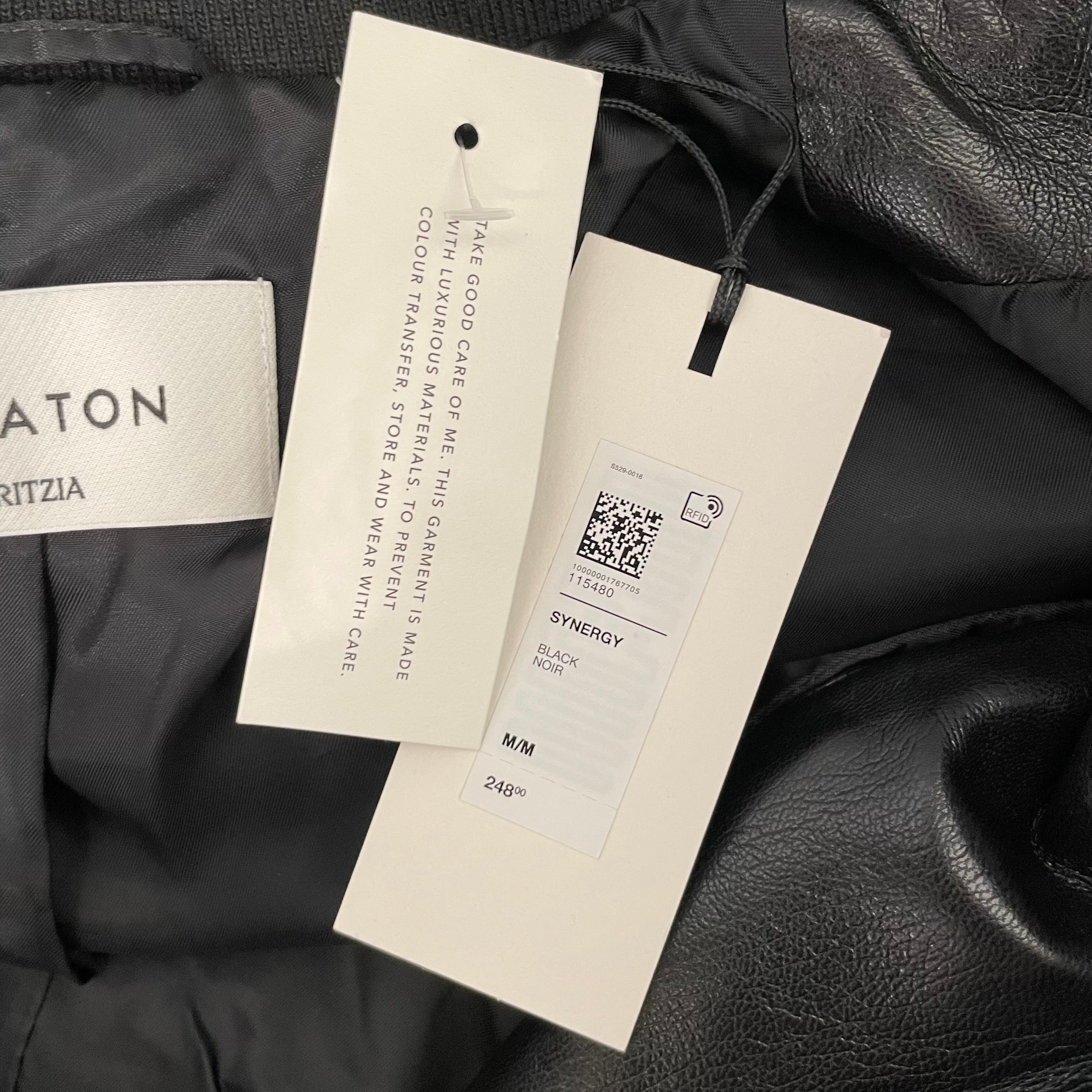 ARITZIA/Leather Jkt/S/Leather/BLK/SYNERGY view 5