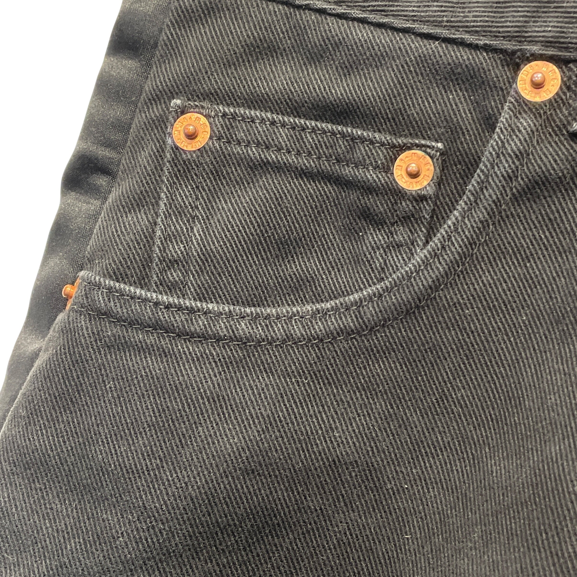 MM6/Pants/38/Cotton/BLK/SATIN SIDES view 5