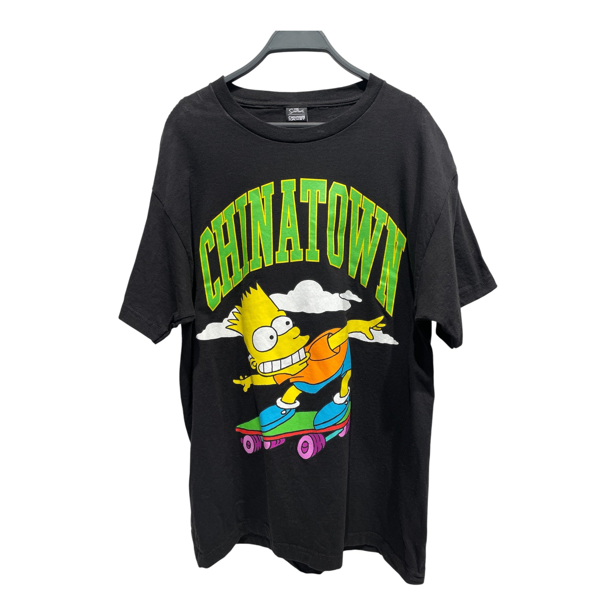 CHINATOWN MARKET/THE SIMPSONS/T-Shirt/L/Cotton/BLK/Bart view 1