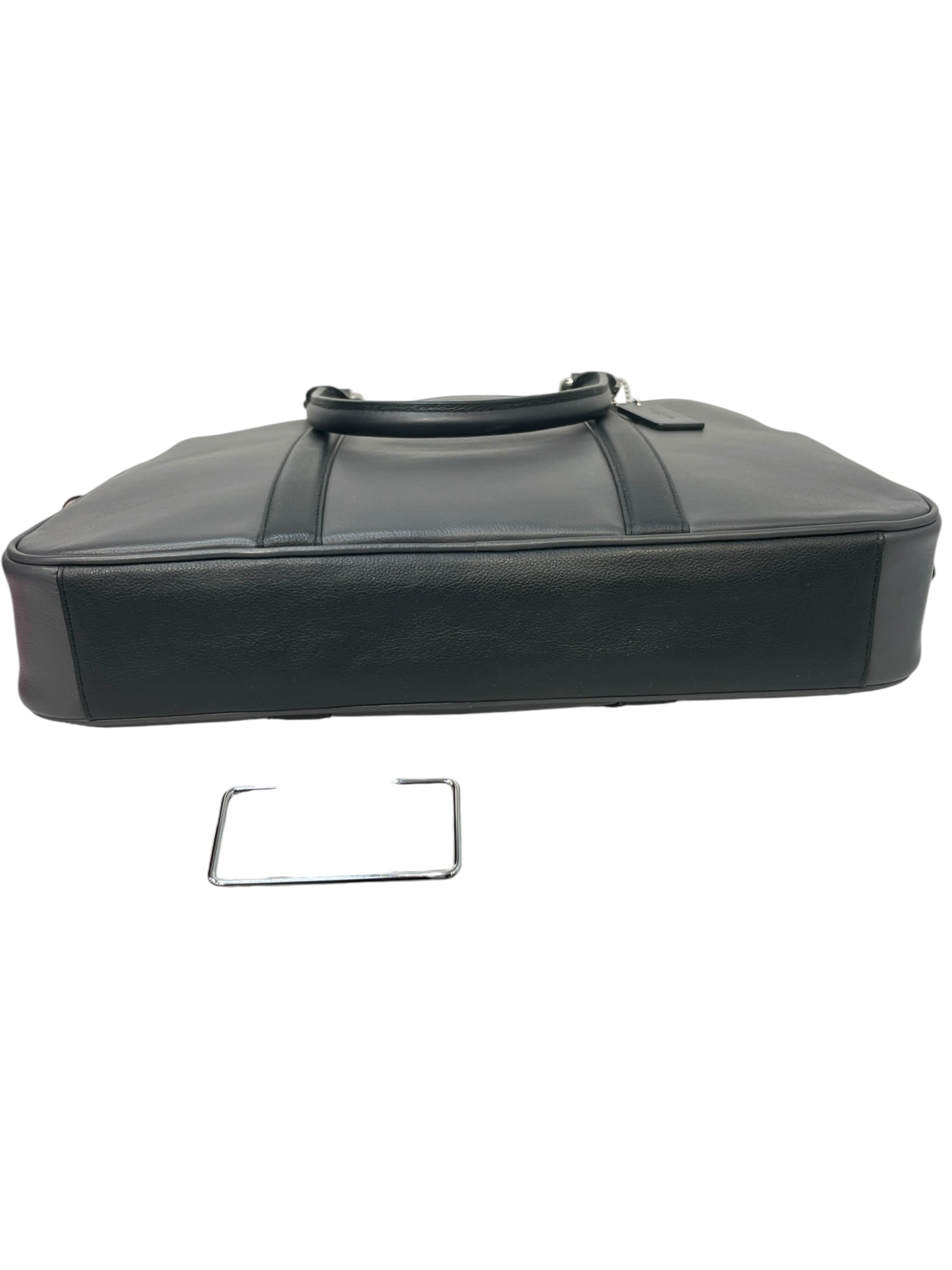 COACH/Briefcase/Leather/GRY/perry slim f56018 view 3
