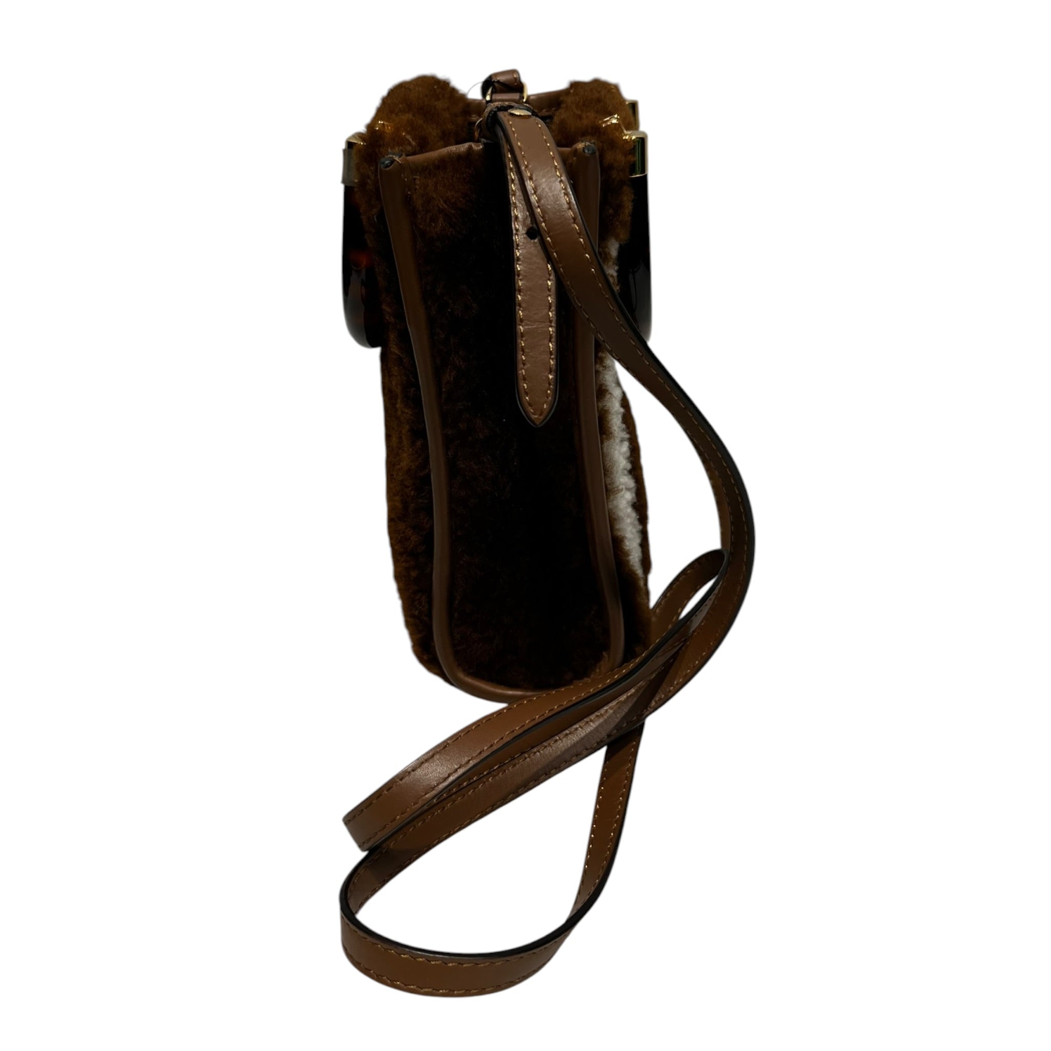 FENDI/Cross Body Bag/Monogram/Wool/BRW/FENDI SUNSHINE CROSSBODY view 4