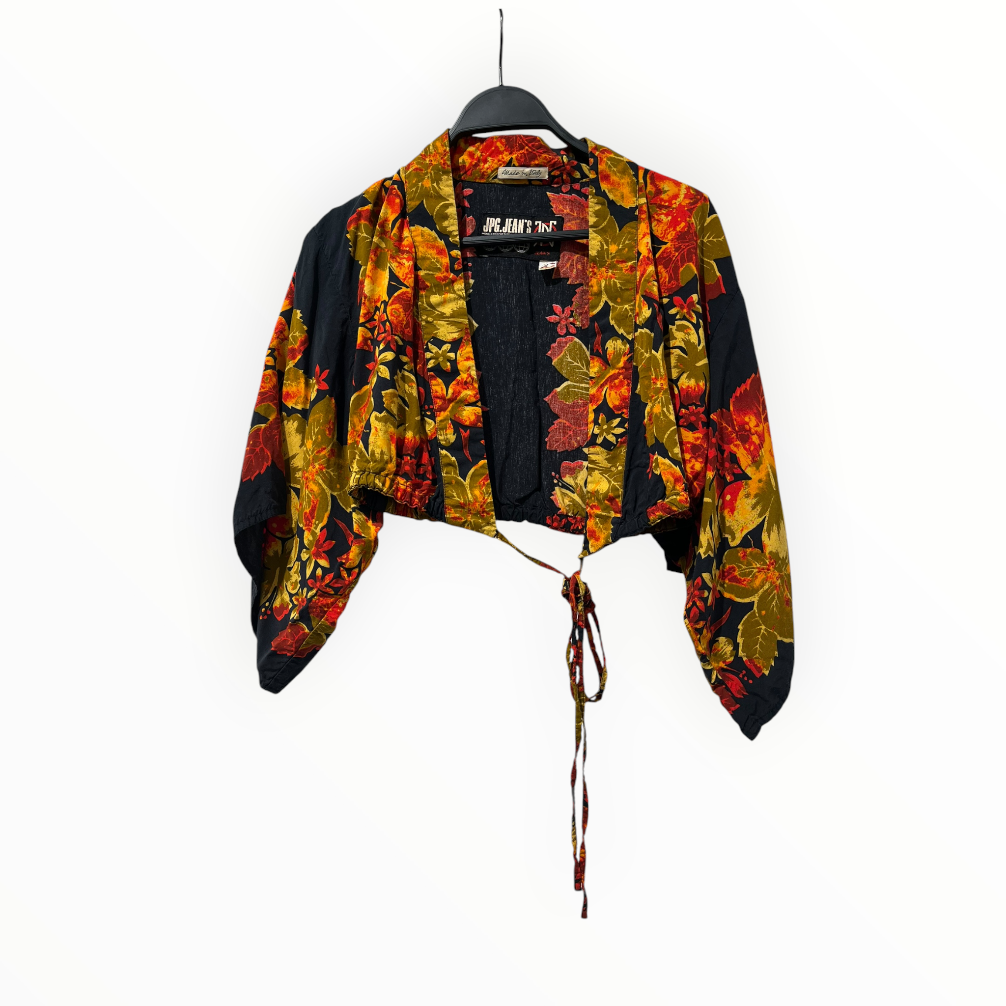 GAULTIER JEAN'S/Blouse/42/Floral Pattern/ORN/KIMONO STYLE TIE CLOSURE view 1